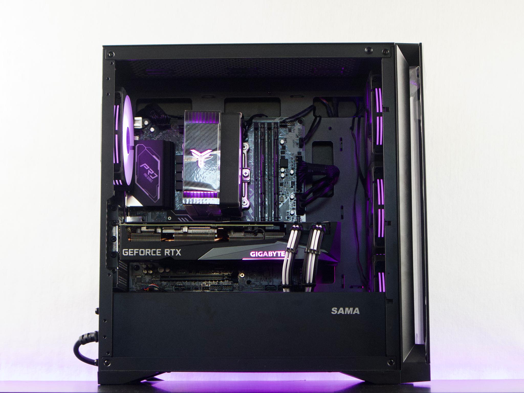 💜🖤💜 RTX 3070 ⚫️ Intel i5-12400F 🟣 32GB RAM ⚫ 1TB NVMe