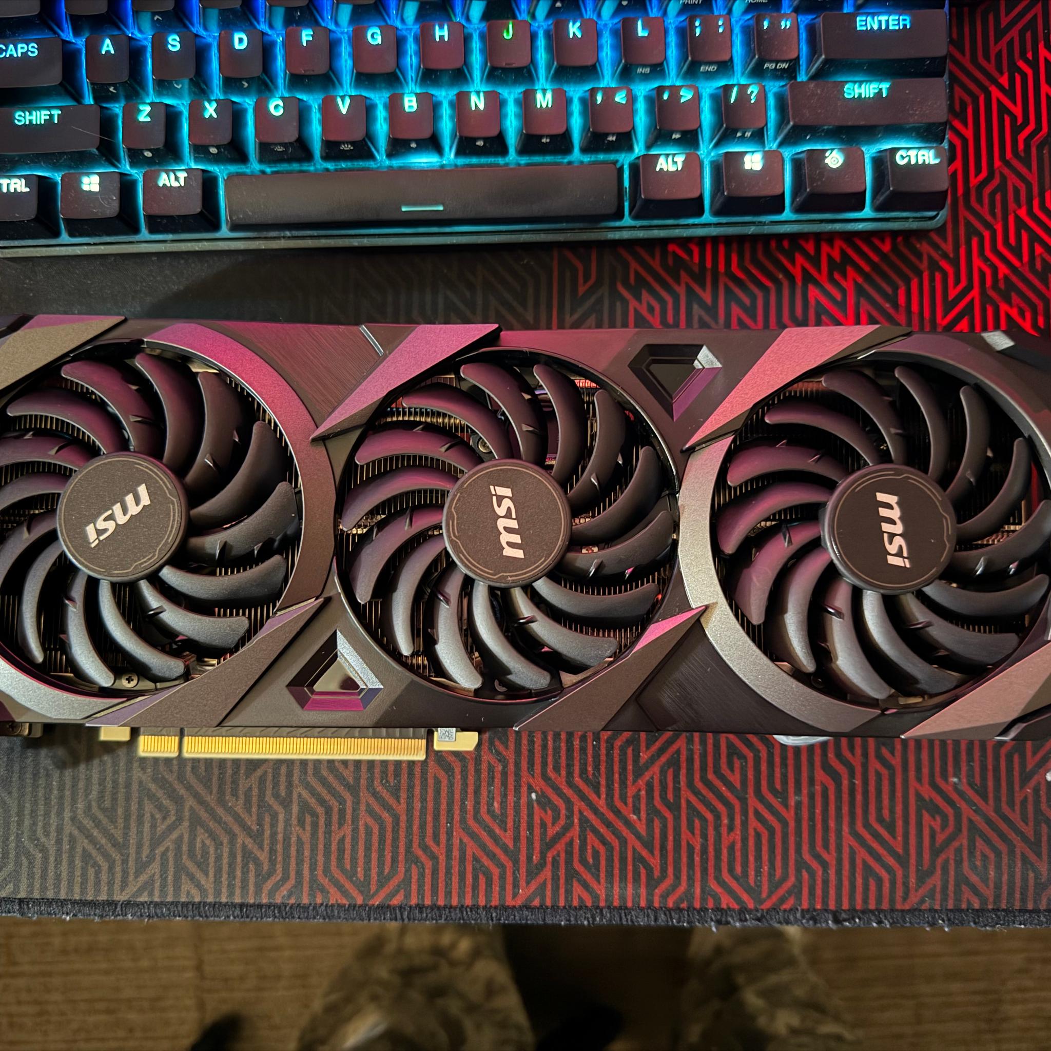 **NOT WORKING** MSI GeForce RTX 3090 VENTUS 3X 24G OC **FOR PARTS**