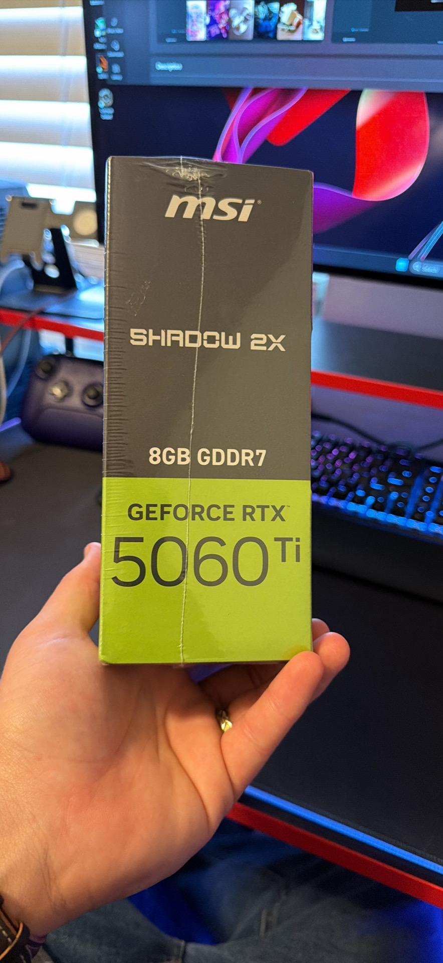 MSI RTX 5060 Ti INSPIRE 2X OC 8G