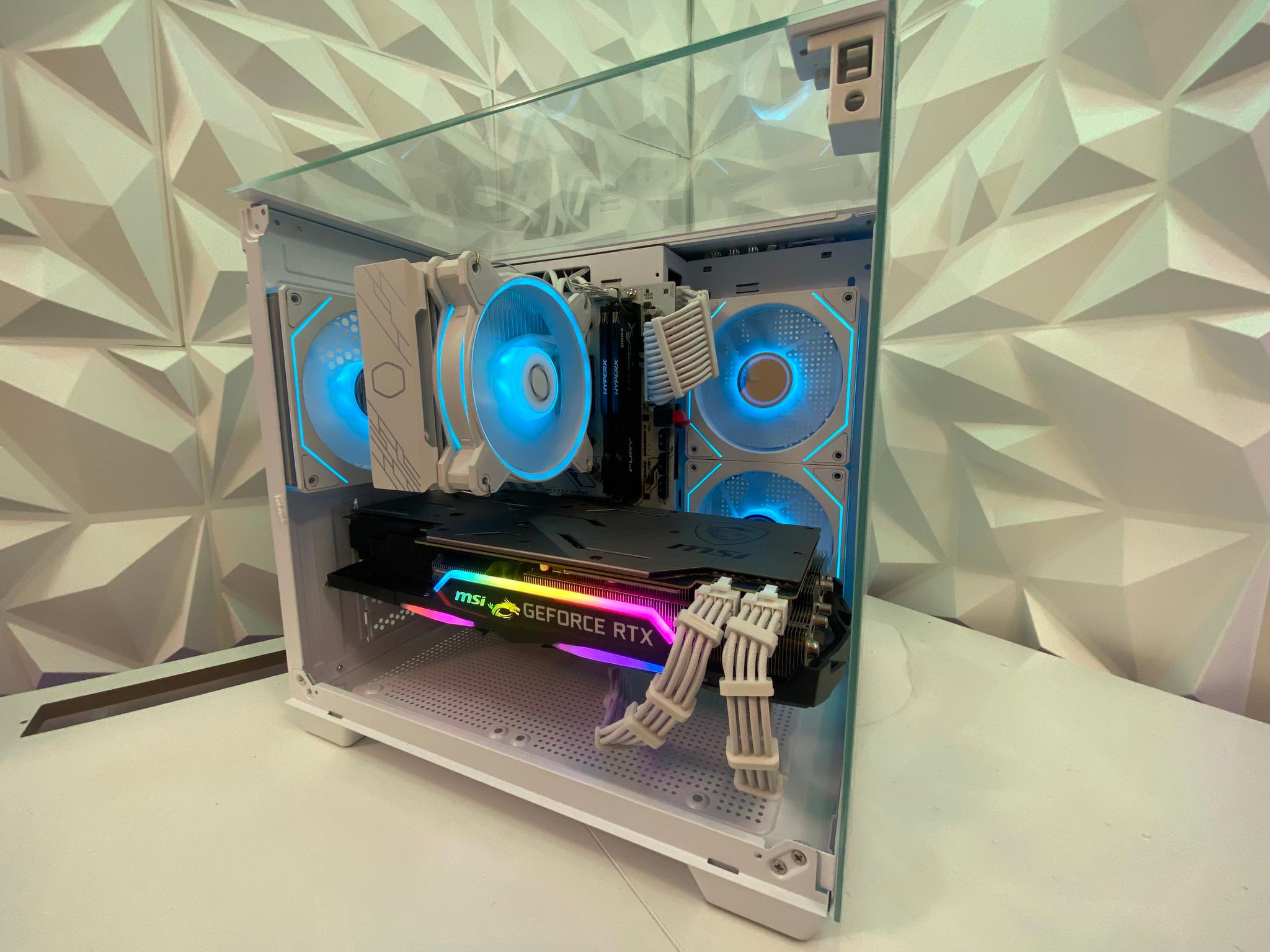 🎅🎅 White Elite Build – Ryzen 5 3600 + RTX 2080 8GB | 1080p/1440p High FPS Ready