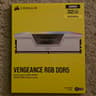 CORSAIR Vengeance RGB 32GB (2 x 16GB) DDR5 6000MHz CL36-44-44-96 White Brand New Sealed