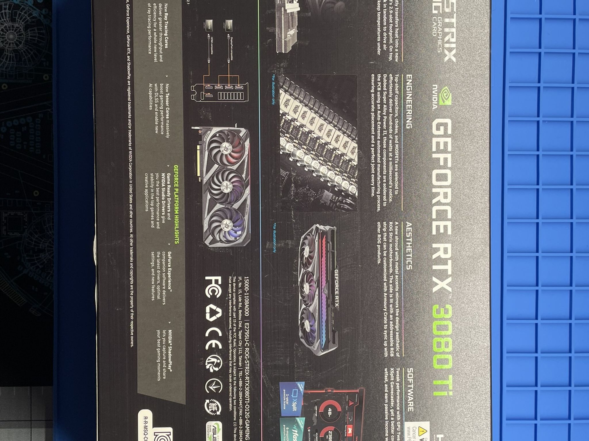 BNIB Sealed! ASUS RTX 3080 Ti ROG STRIX OC GAMING