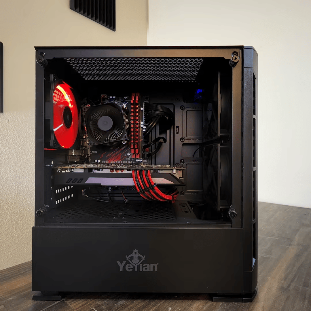 Intel Core i7 4770 // EVGA GeForce GTX 760 2G // GSkill Ripjaws 8GB