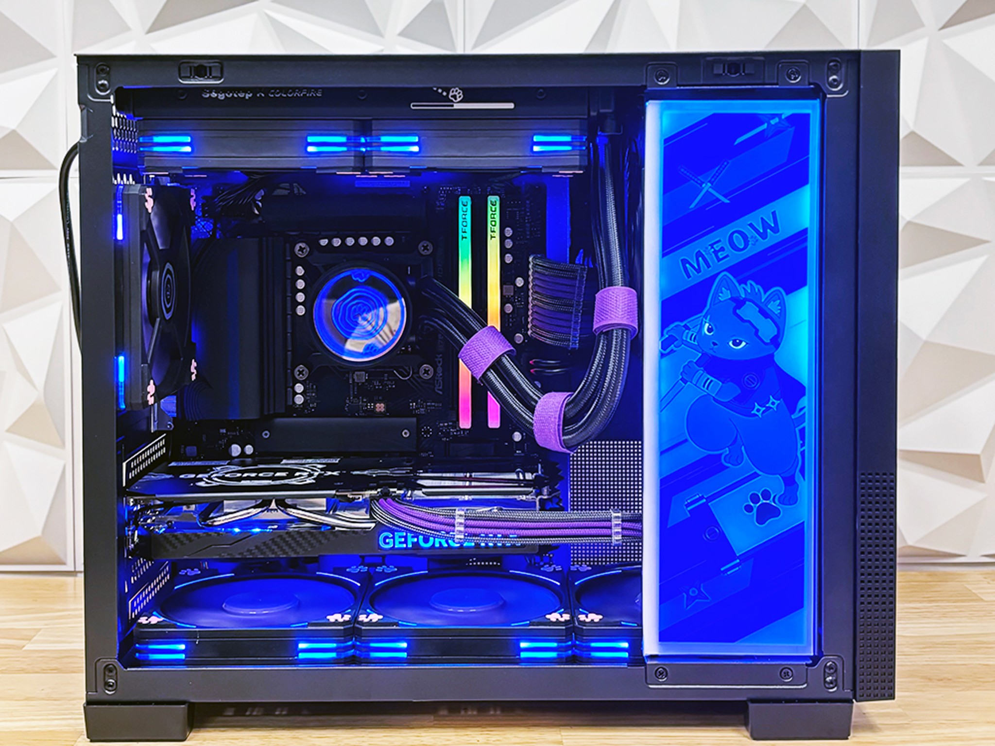 🥷🏾Nyan-Ja🥷🏾Gaming PC ⚔ RTX 4060 8GB 💜 i5-13400F ⚔ 32GB DDR5 💜 1T M.2 ⚔ Windows 11 Home