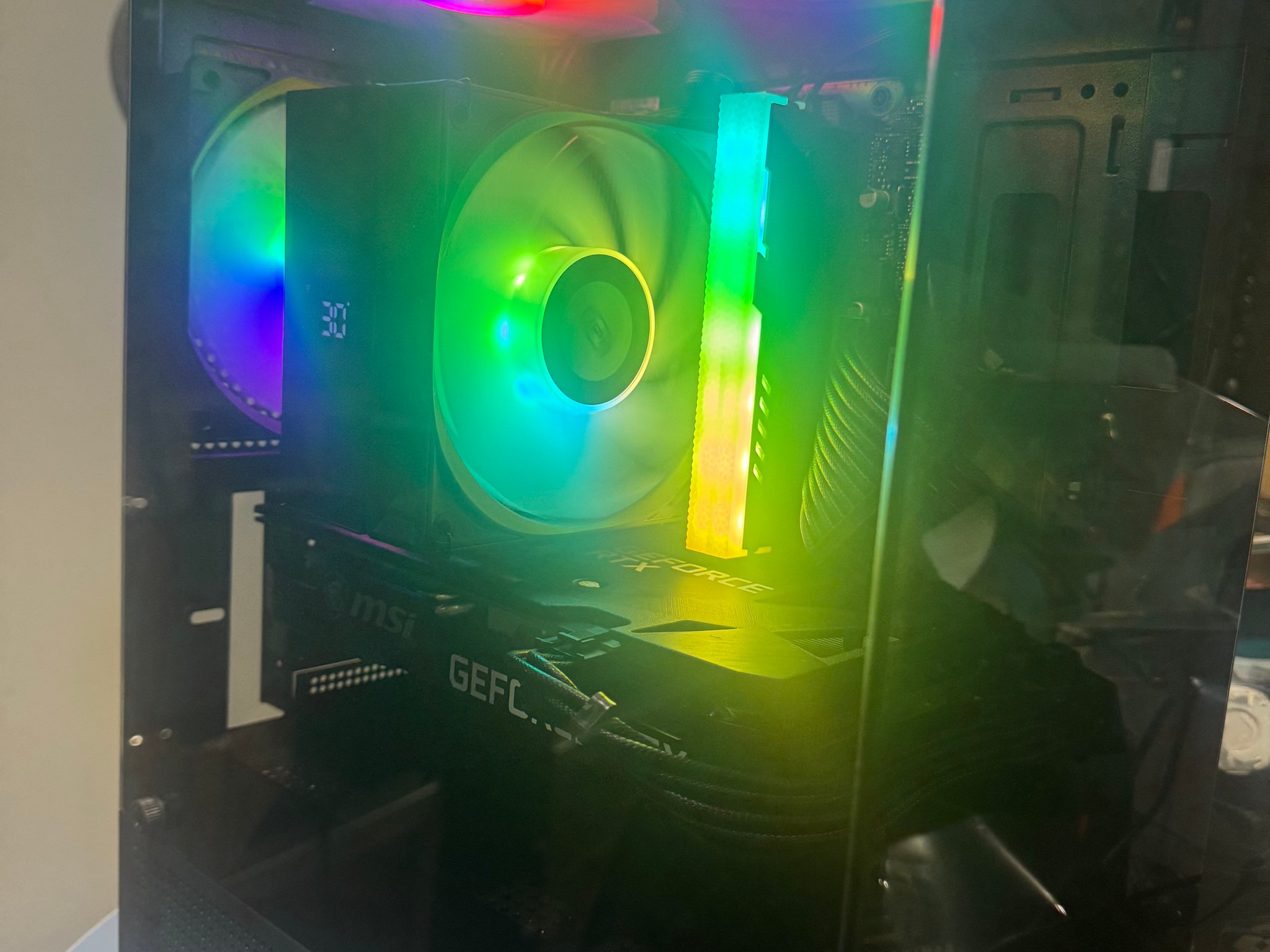 RTX 3060 Ti Gaming PC – i7-9700F | 32GB RAM | 1TB Storage | WiFi & Bluetooth Ready