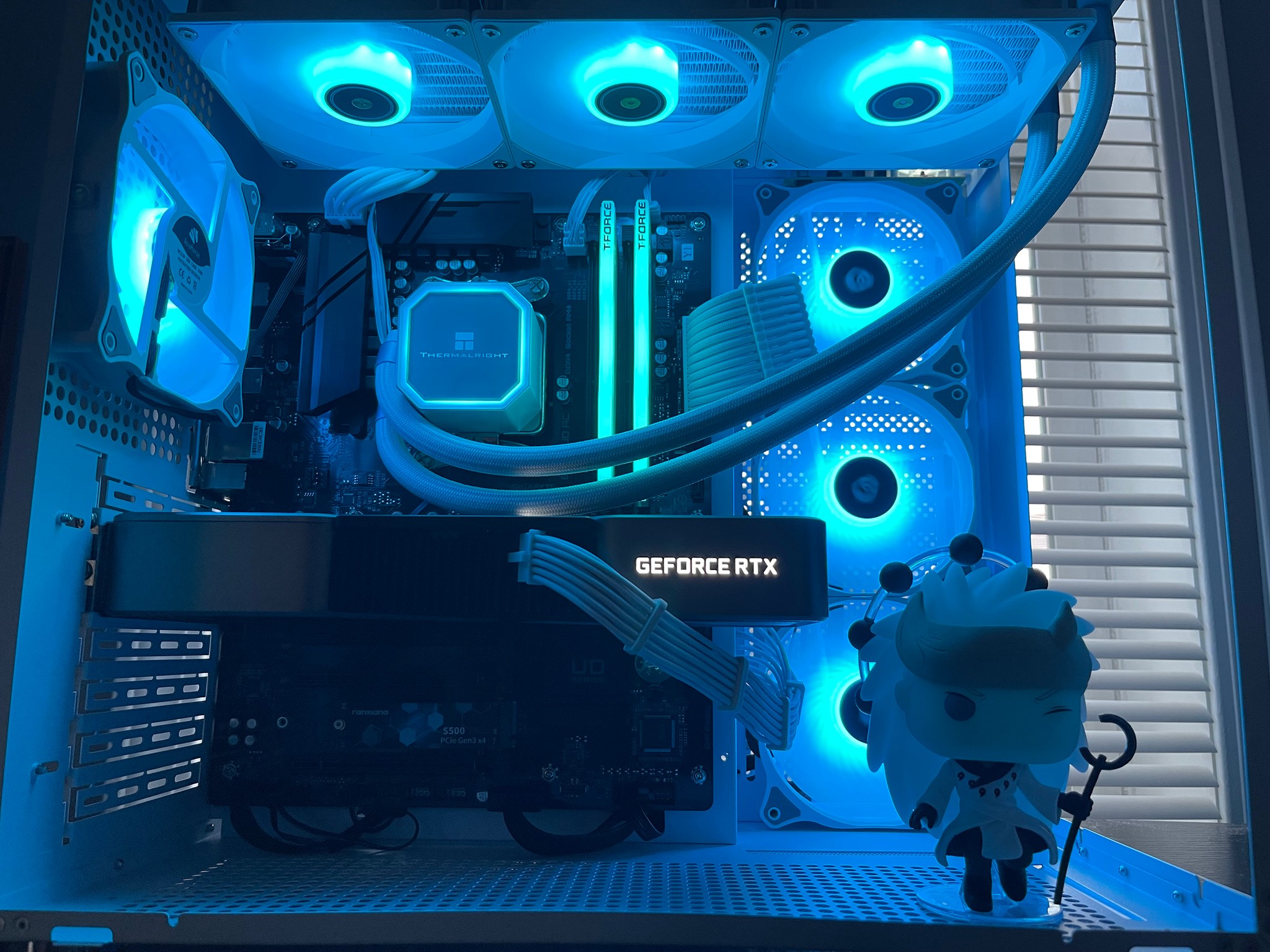 ⚪Naruto Madara⚫ 🌊Liquid Cooled🌊 RTX 3080 | Ryzen 7 5800X | 1TB NVME | 32GB RAM