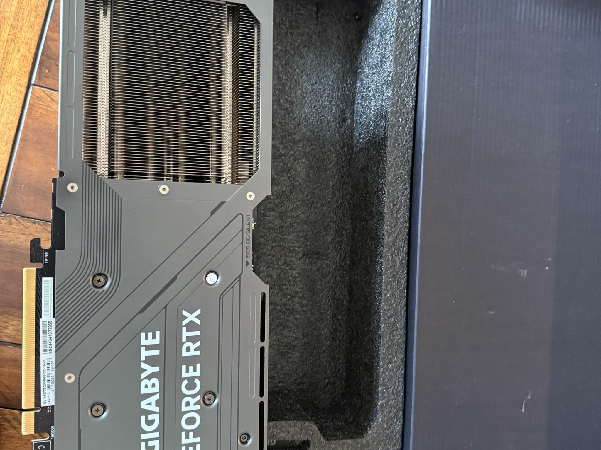 The GIGABYTE GeForce RTX 4070 Ti SUPER Gaming OC