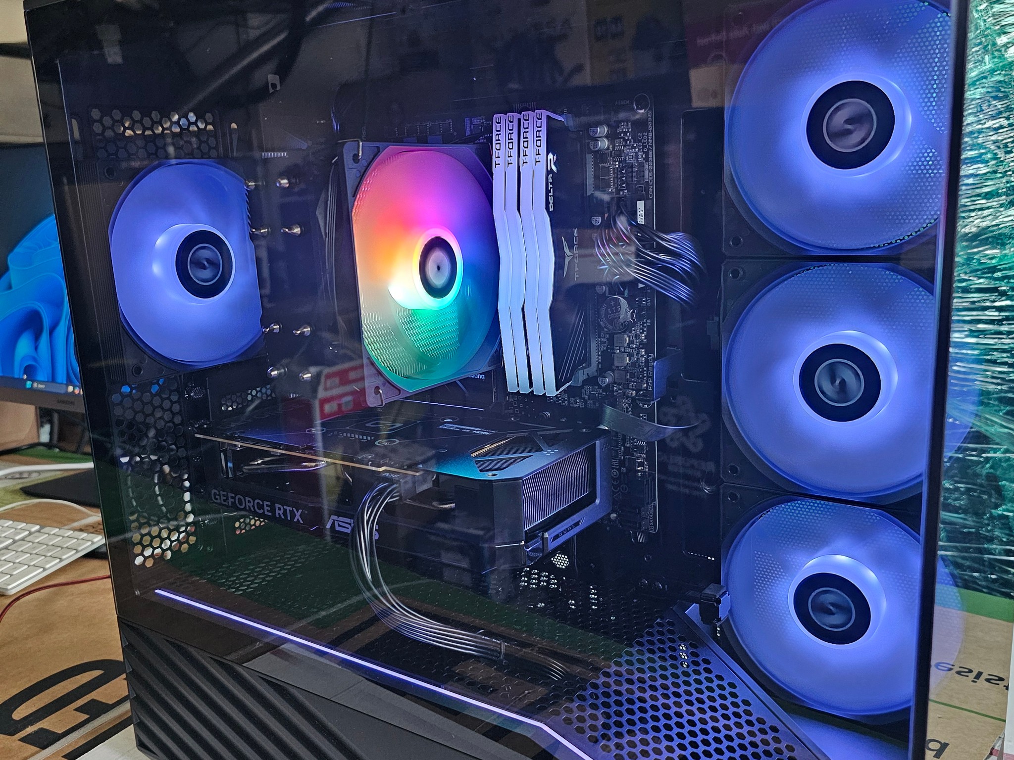 Custom Gaming PC | Ryzen 5 5500 | 32GB RAM | 5060 8G | 1TB | Windows 11 Pro |