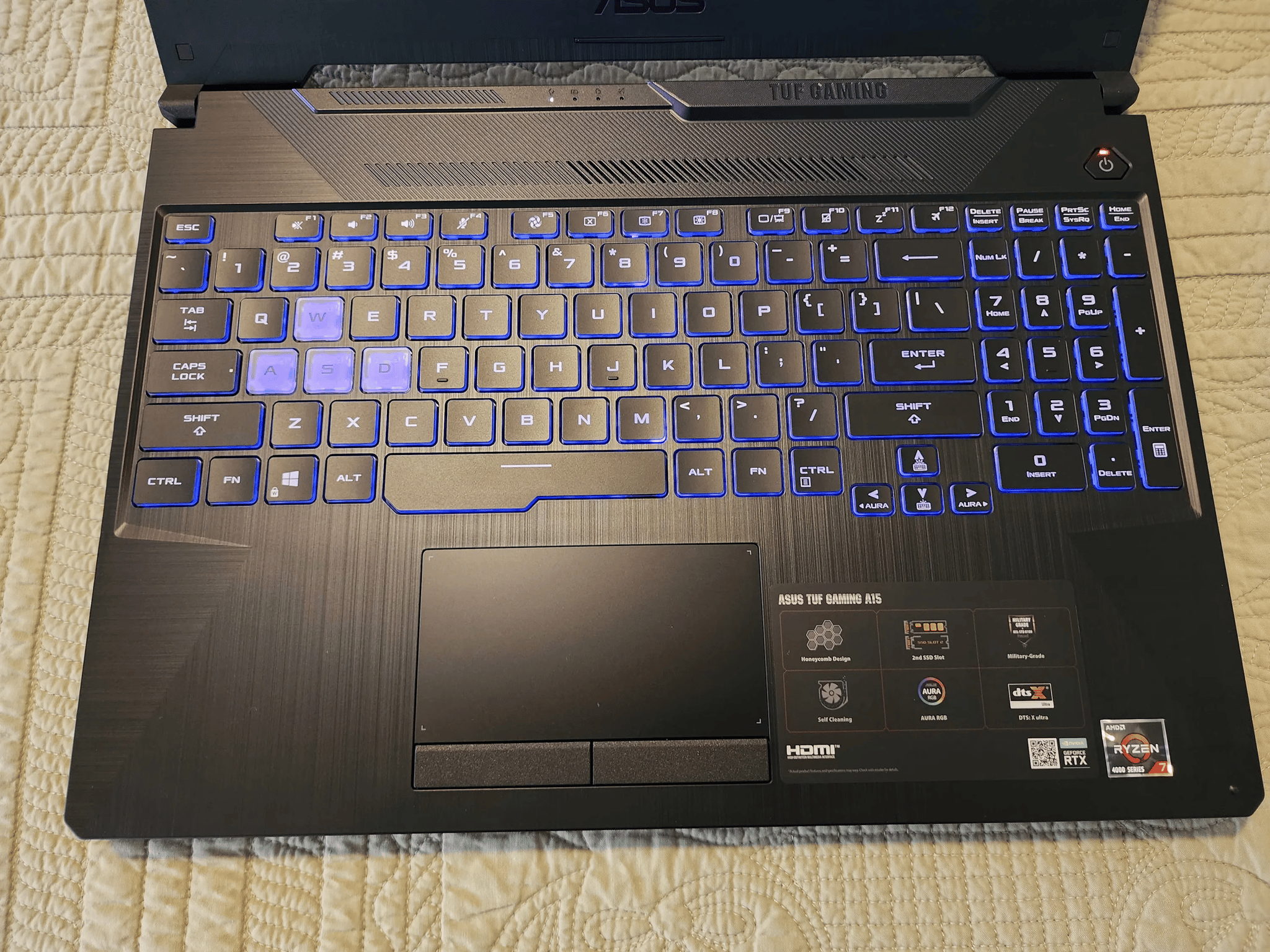 |NEW| Asus TUF Gaming A15 15.6" FHD Ryzen 7 4800HS 2.9GHz 8GB DDR4 512GB NVME SSD Laptop