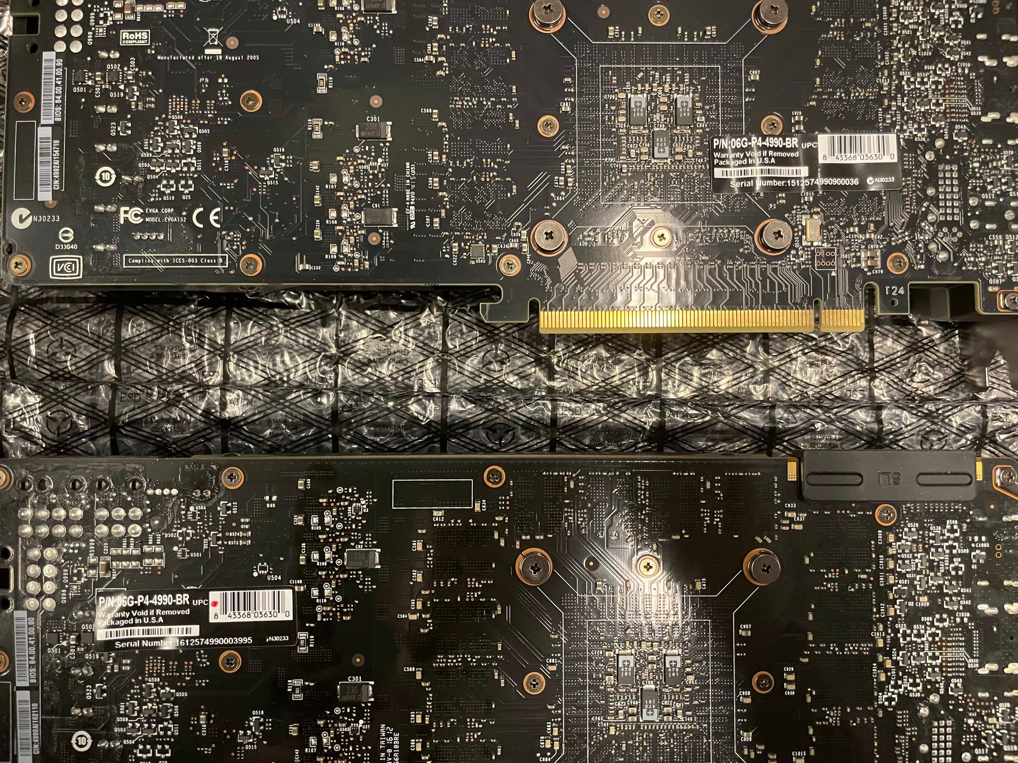 EVGA Geforce GTX 980Ti 6GB GDDR5, Blower, 4qty