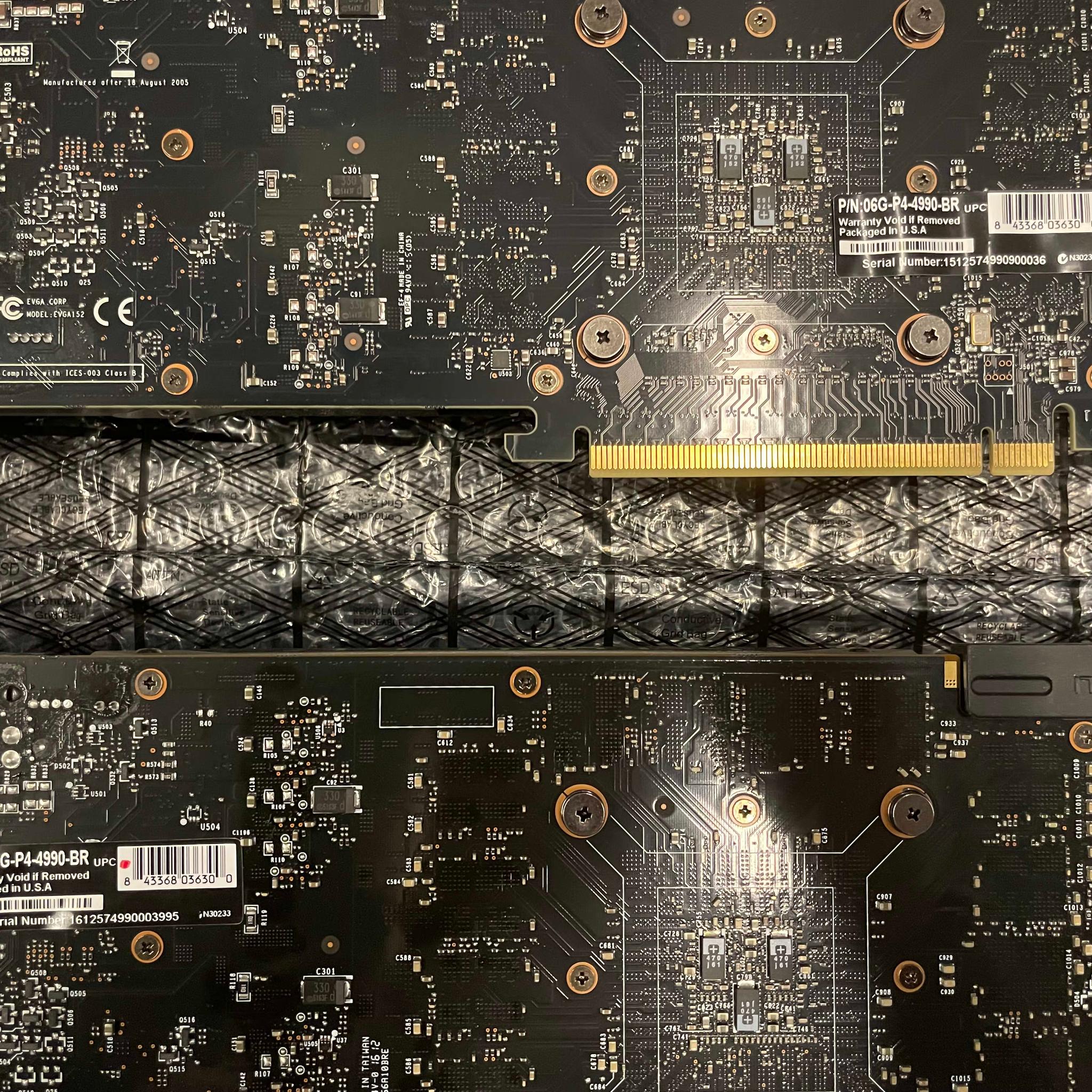 EVGA Geforce GTX 980Ti 6GB GDDR5, Blower, 4qty