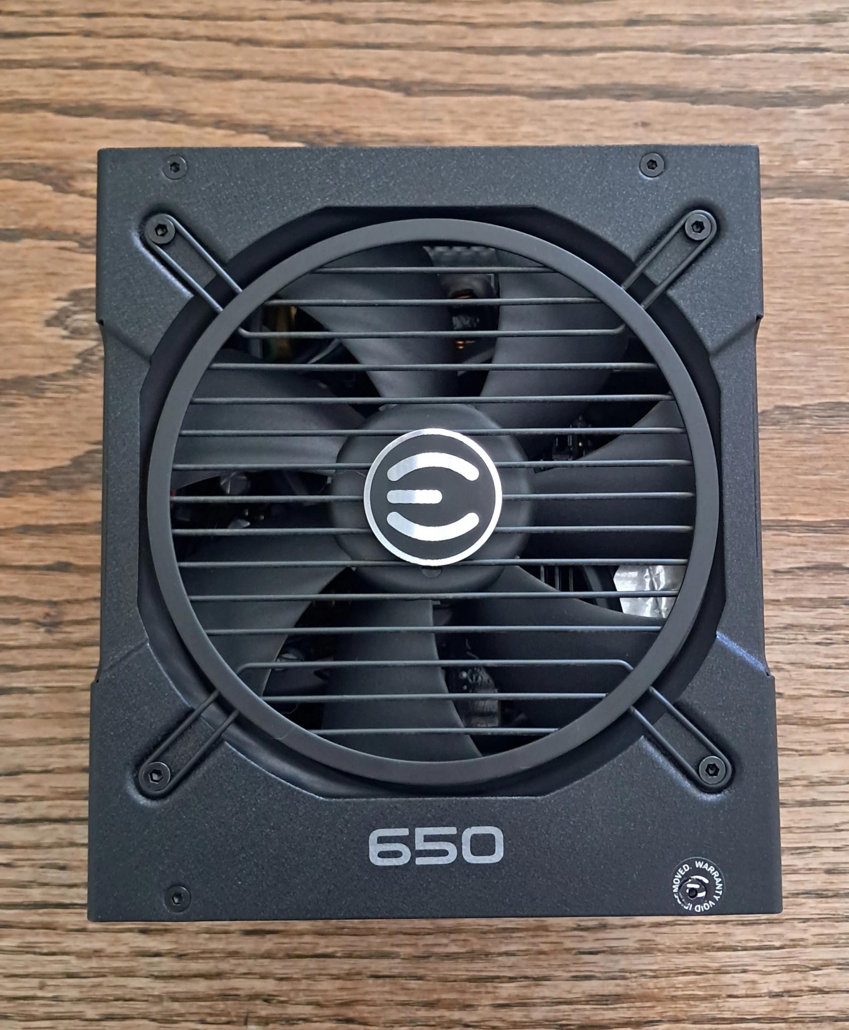 EVGA 650 G+ Supernova, 80+ Gold PSU