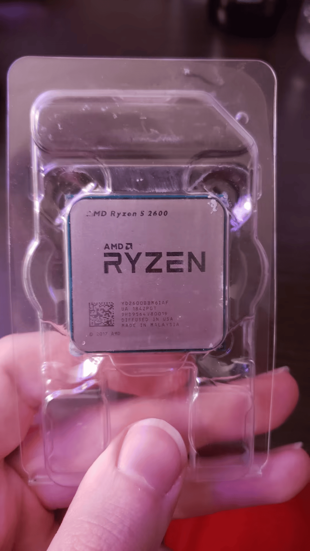Ryzen 5 2600 6 core 12 thread CPU