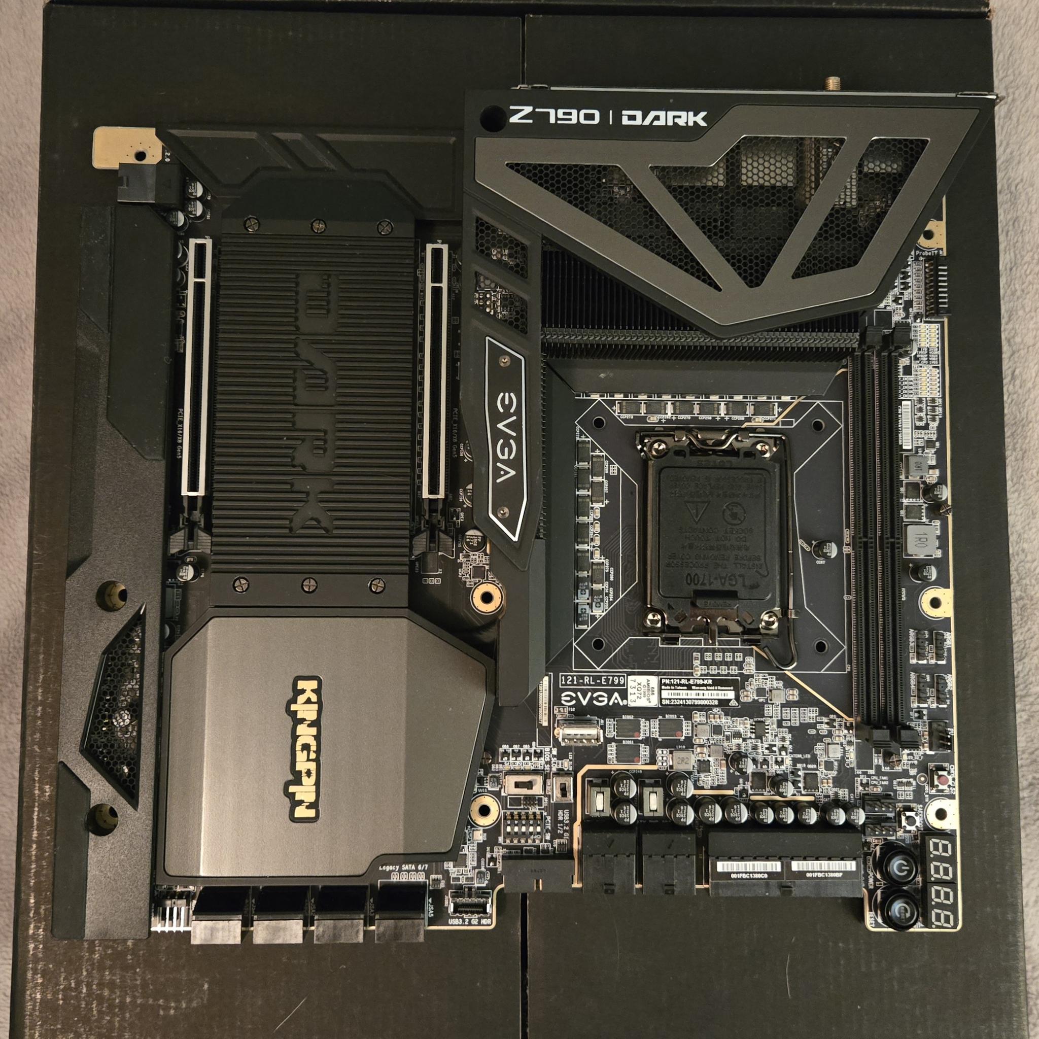 EVGA Z790 Kingpin Dark Motherboard Rare