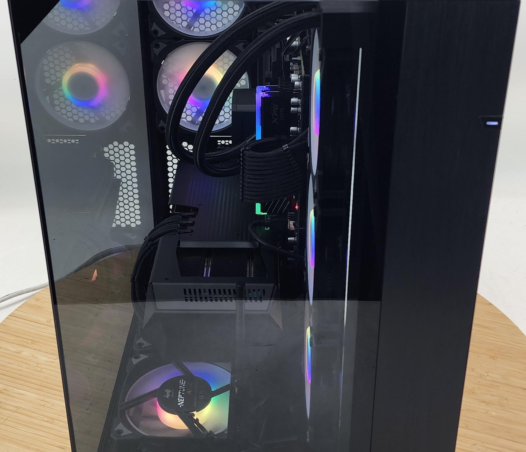 Gaming PC Ryzen 7 7800X3D 32GB RAM 2TB SSD RX 9070 XT 16GB Windows 11 Computer