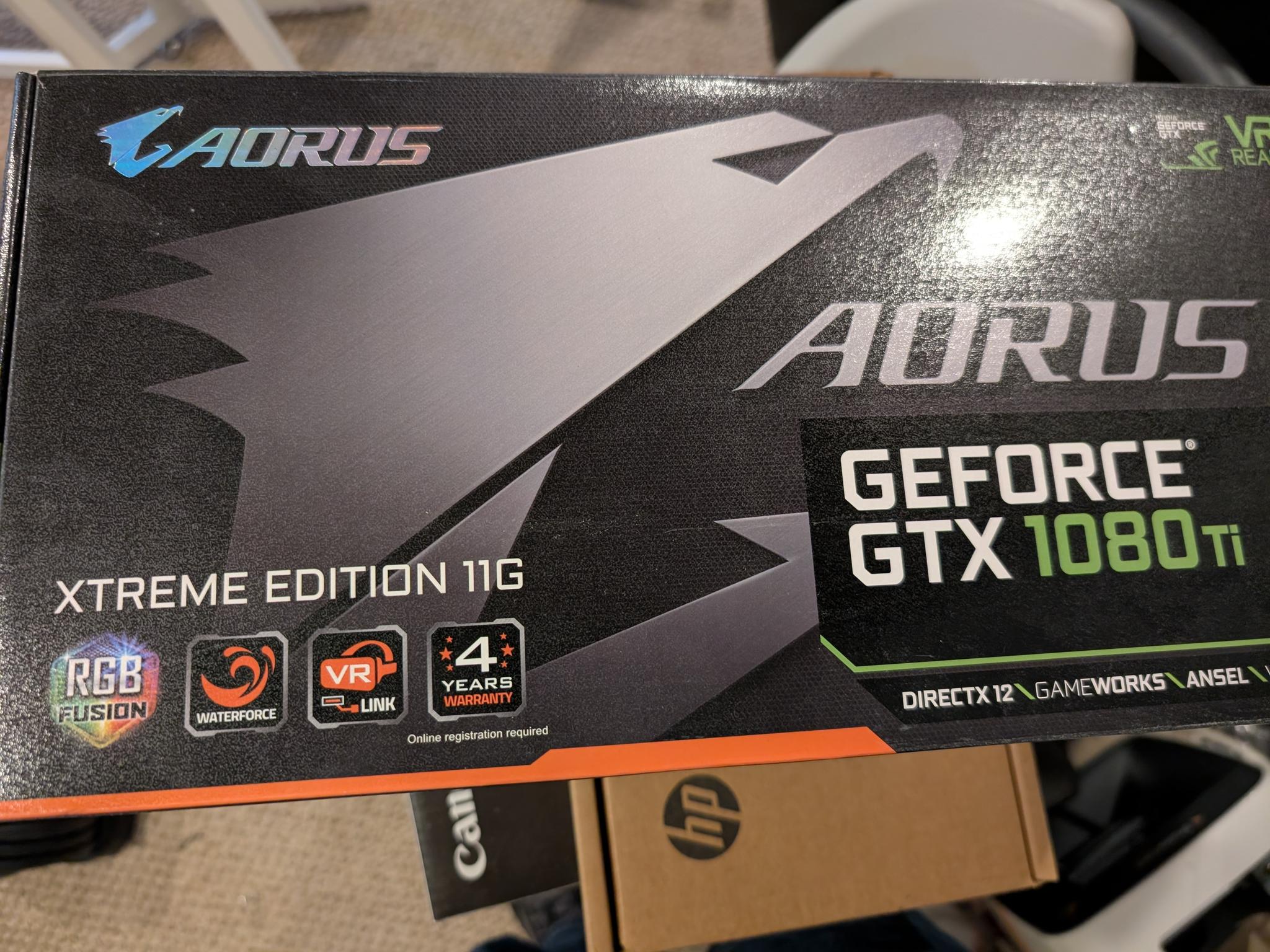 AORUS WATERFORCE GeForce GTX 1080 TI XTREME Edition 11GB