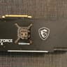 MSI GeForce RTX 3080 GAMING X TRIO 10GB GDDR6X Graphics Card, Used