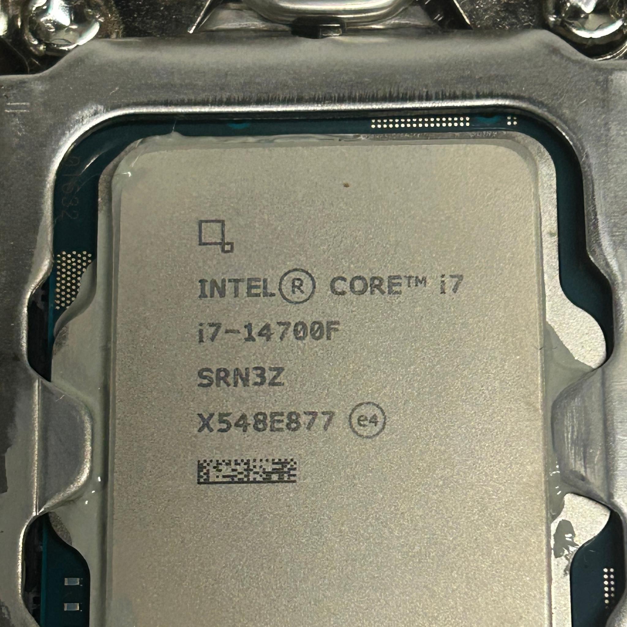 Intel i7-14700f Asus B760M Max Gaming Wifi Combo