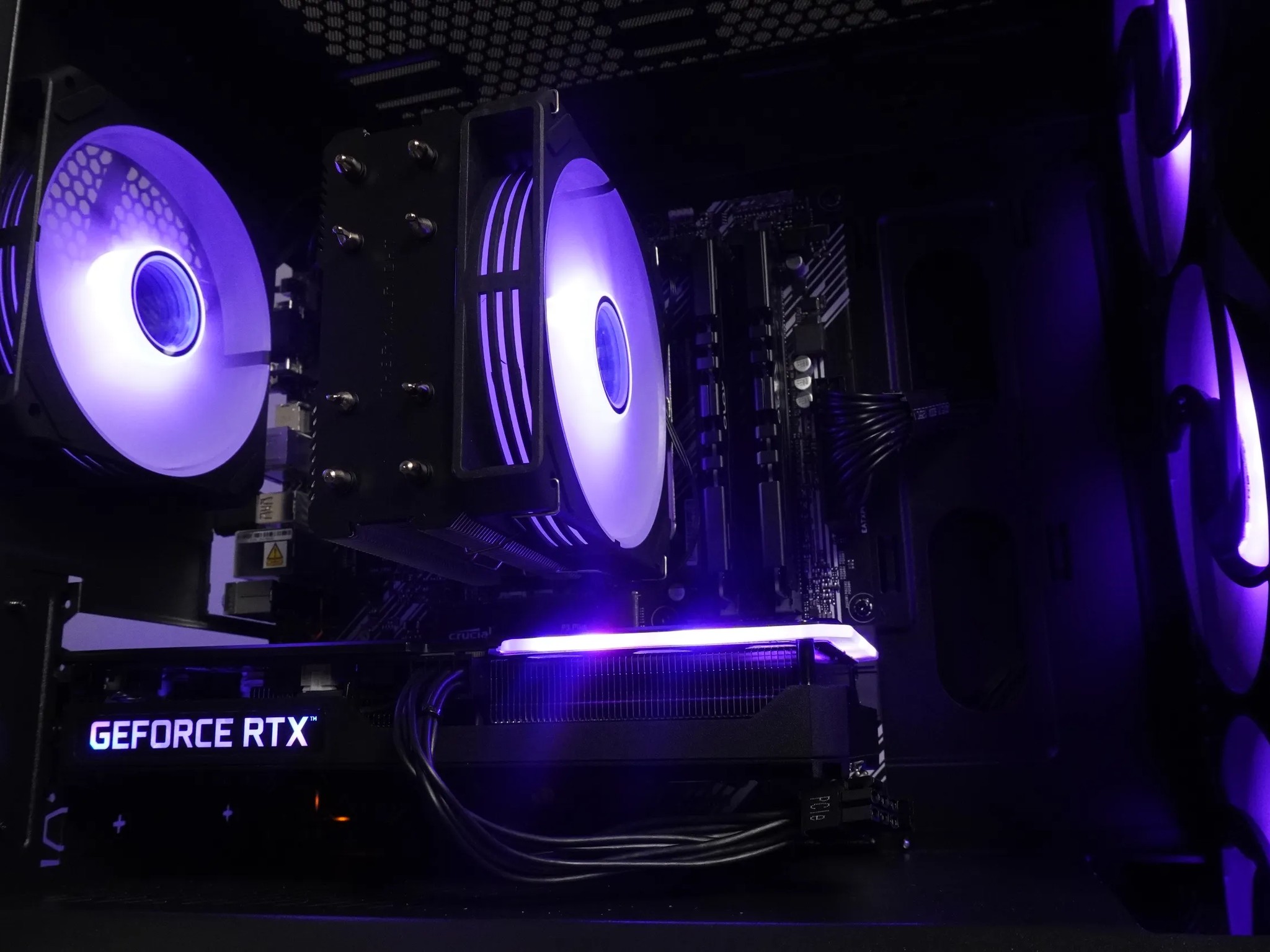 🖤 STEALTH 🖤 1440p/1080p GAMING MACHINE 💚RTX 3060ti 🧡 Ryzen 5 5600 | 32GB | WIFI