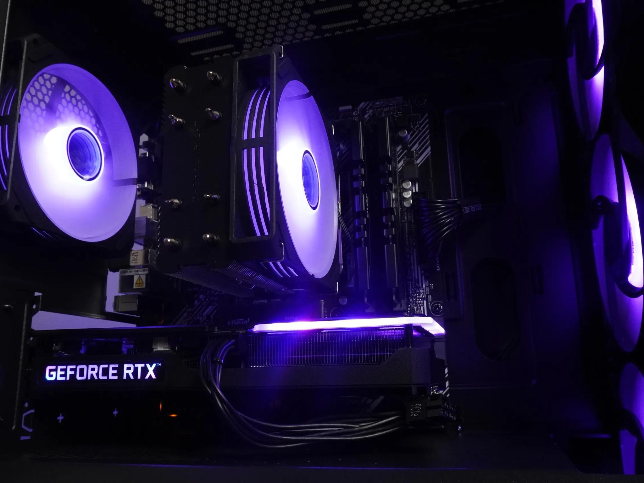 🖤 STEALTH 🖤 1440p/1080p GAMING MACHINE 💚RTX 3060ti 🧡 Ryzen 5 5600 | 32GB | WIFI