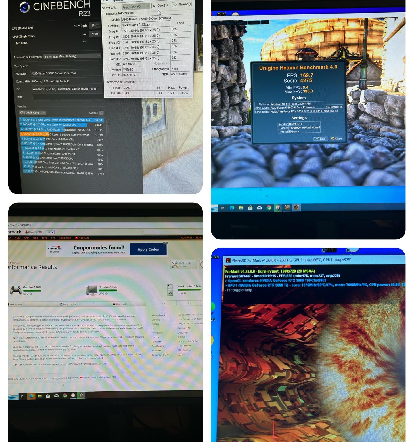 👹👹👹| MSI RTX 3060 Ti 8GB | Ryzen 5 5600 | Neo Forza 16GB 3600Mhz