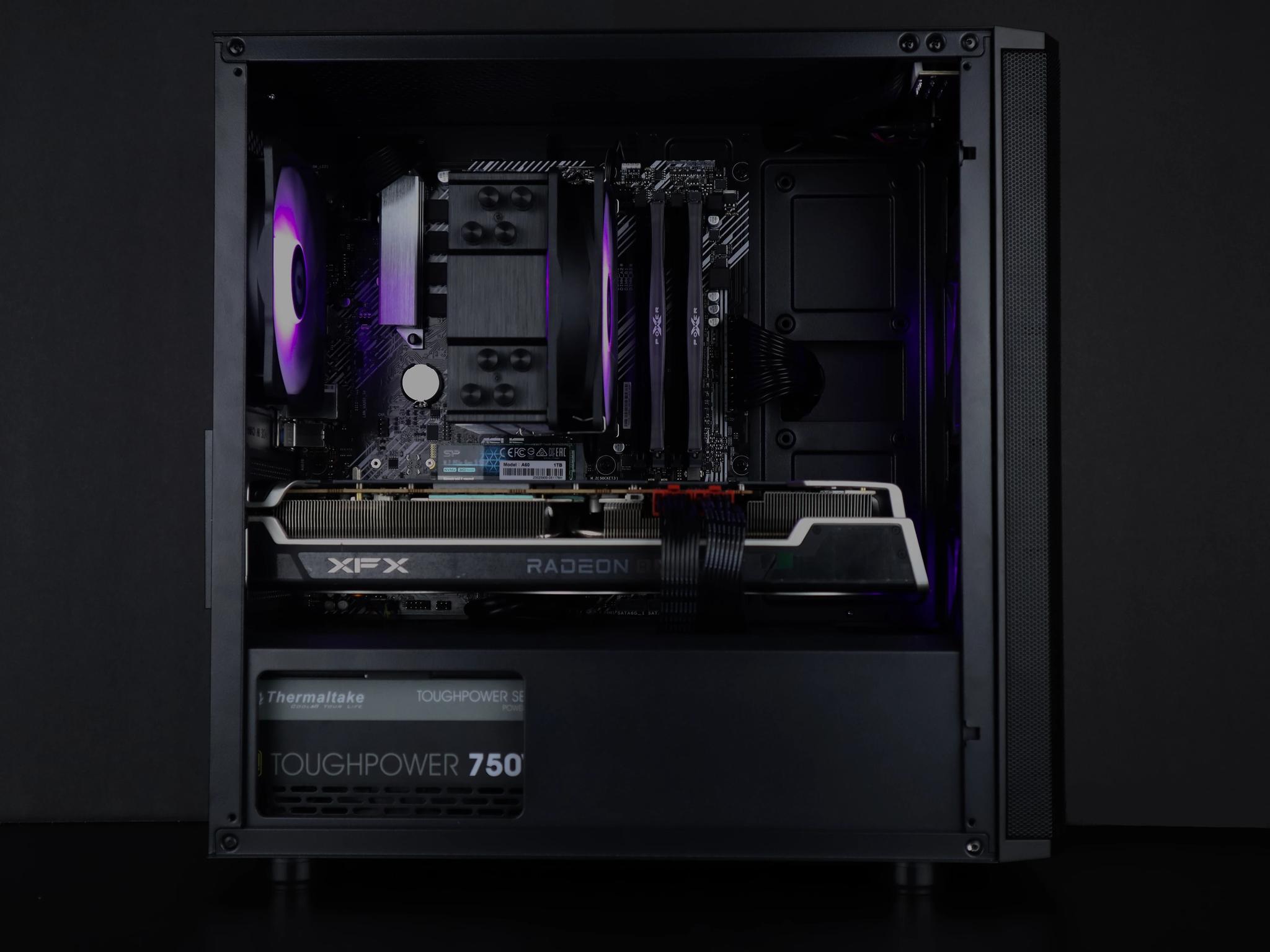 💜🖤💜 Gaming & Streaming PC | RX 6700XT // Ryzen 5 5600x // 32GB DDR4 // 1TB NVMe