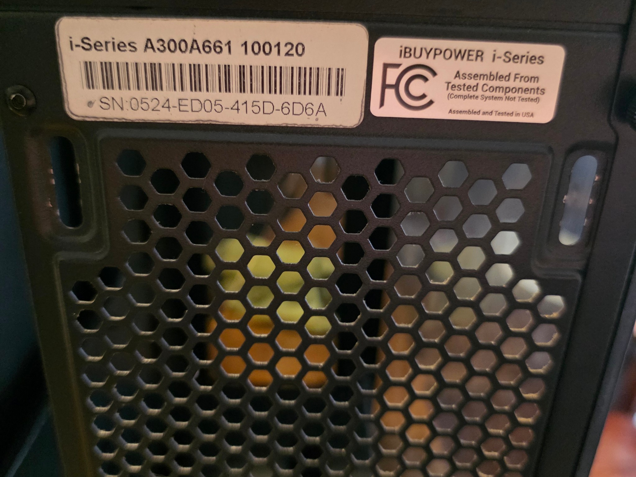 iBUYPOWER Mid Tower Case For Sale
