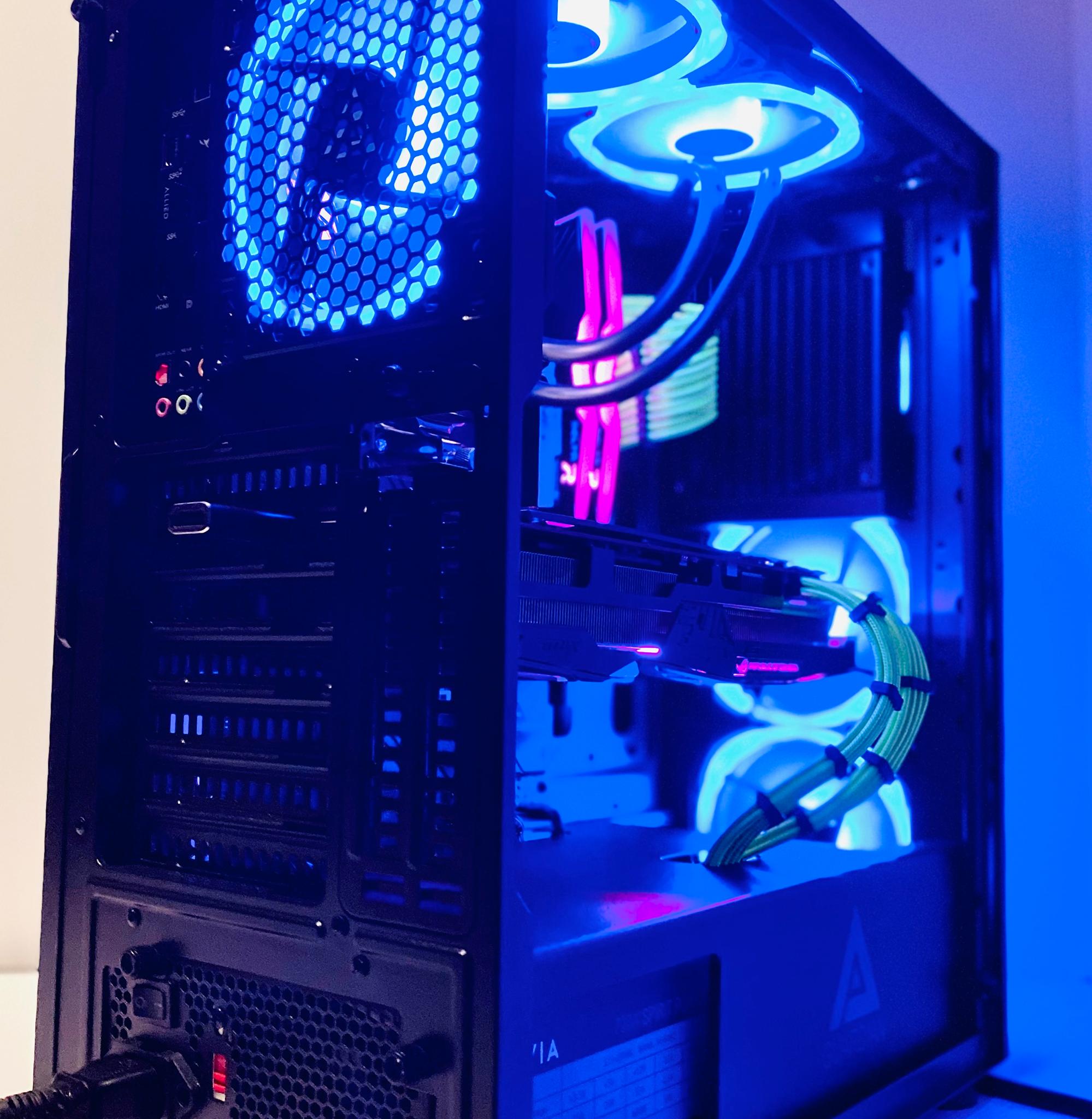 Very “Strix” Assassin🥷🔥|RX 5700XT| Ryzen 5@4GHz| 16GB DDR4(Warhawk)| 1TB NVMe SSD| Windows 11 Home