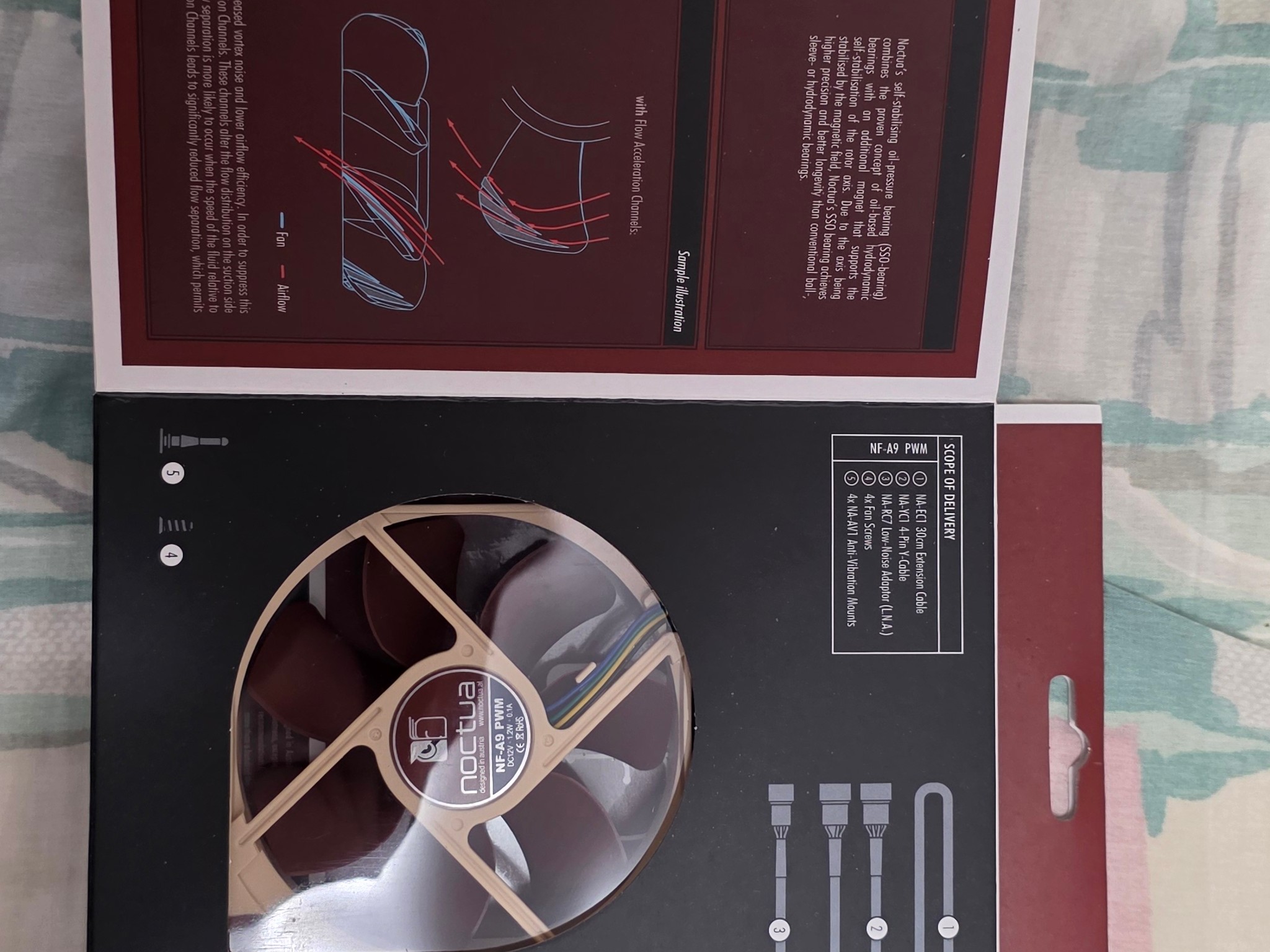noctua NF-A9 PWM 92mm Premium Fan 92x92x25mm