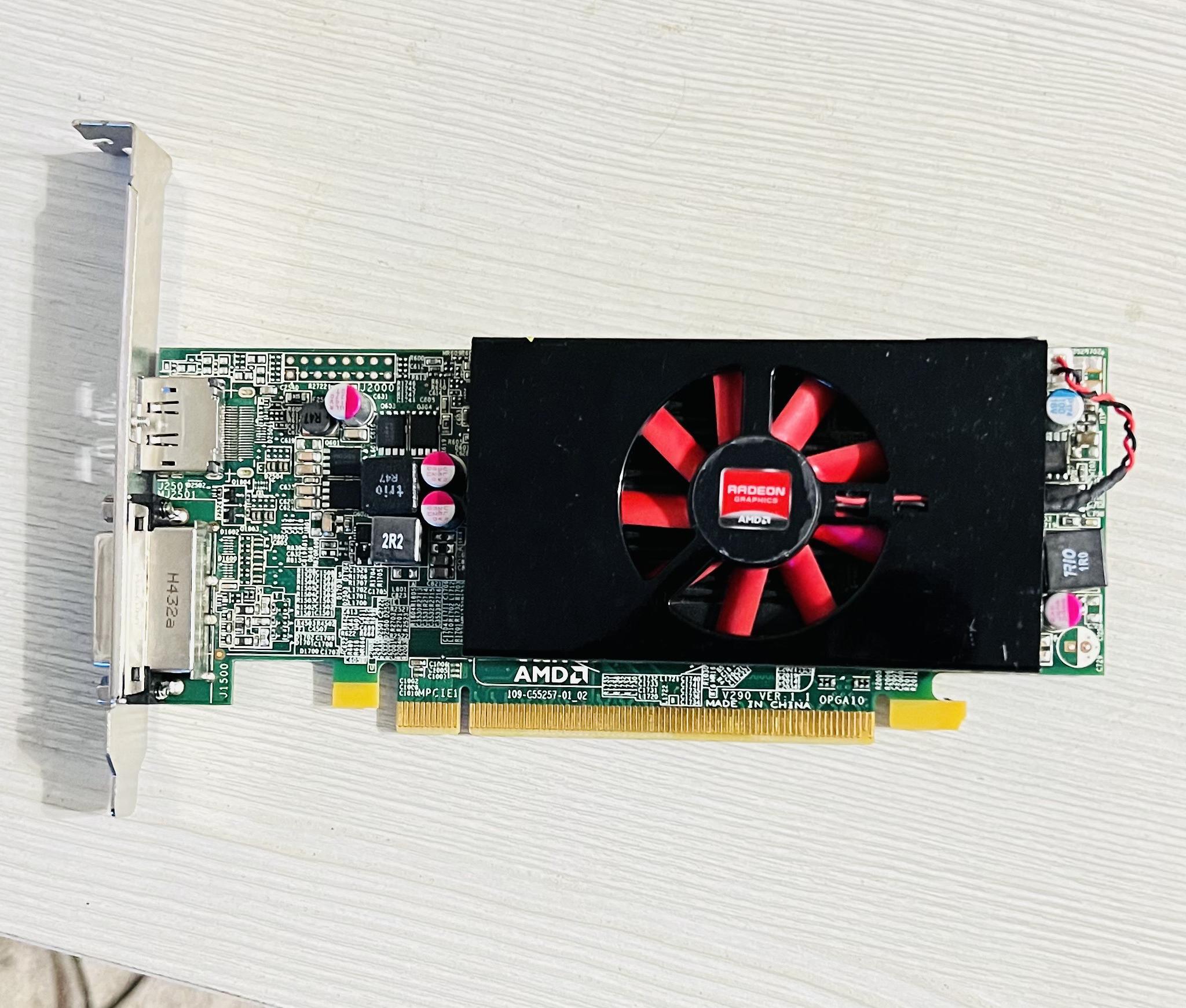 AMD Radeon HD8570 1GB GDDR3 (109-C55257-01_02) Low Profile Single Slot Graphics Card | Fully Working