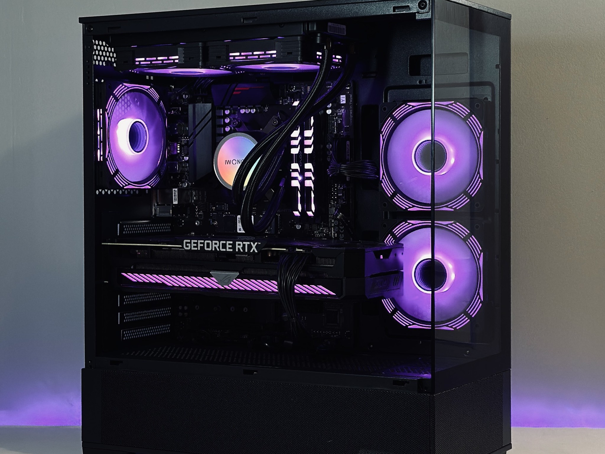 💜FAST LIQUID COOLED GAMING PC💜| RTX 3070 8GB, Ryzen 7 3700X, 32GB Ram, 1TB SSD, WIFI, Fortnite
