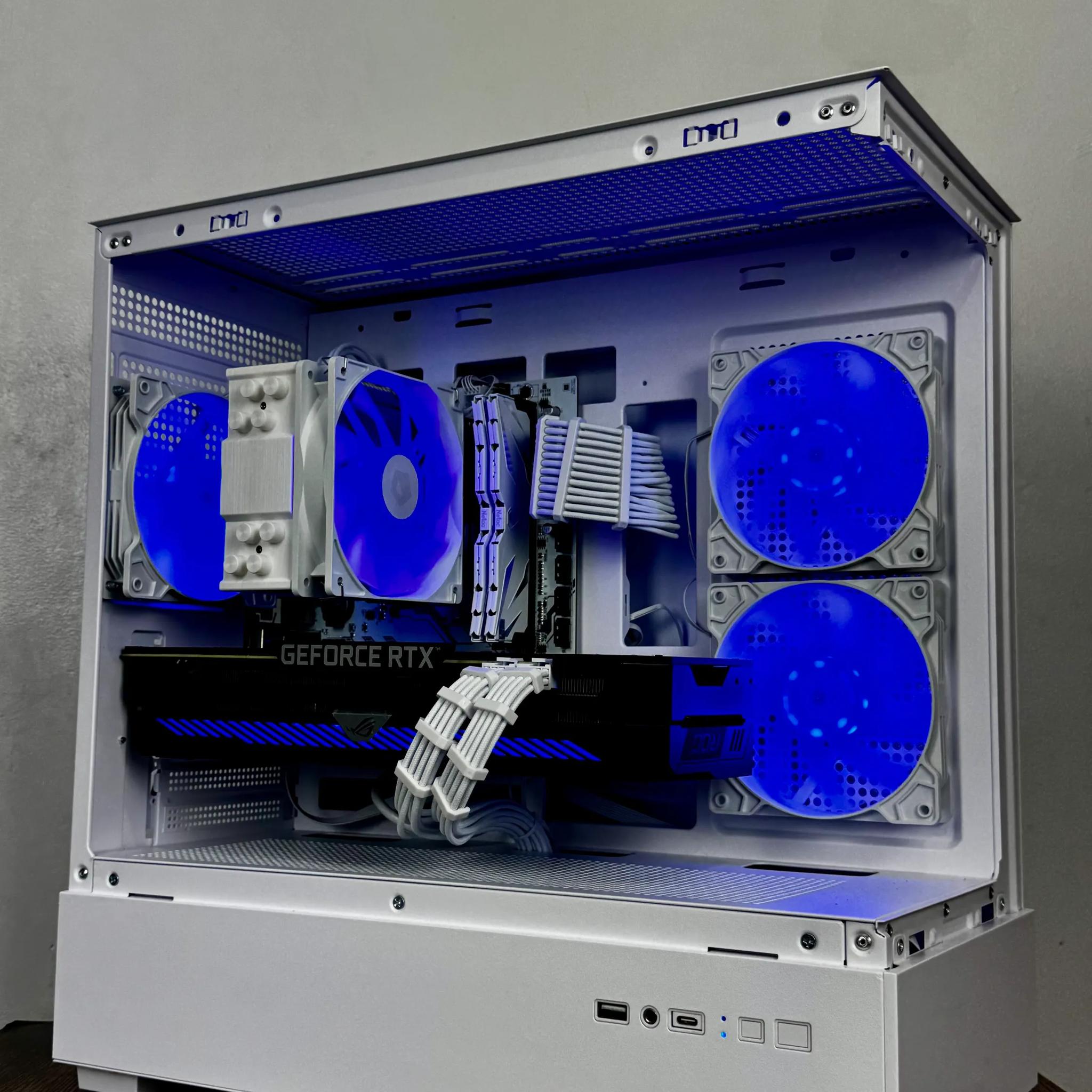 🤍White🤍 Budget Gaming PC (Ryzen 5 5500 + RTX 3070 + 16gb of Ram)