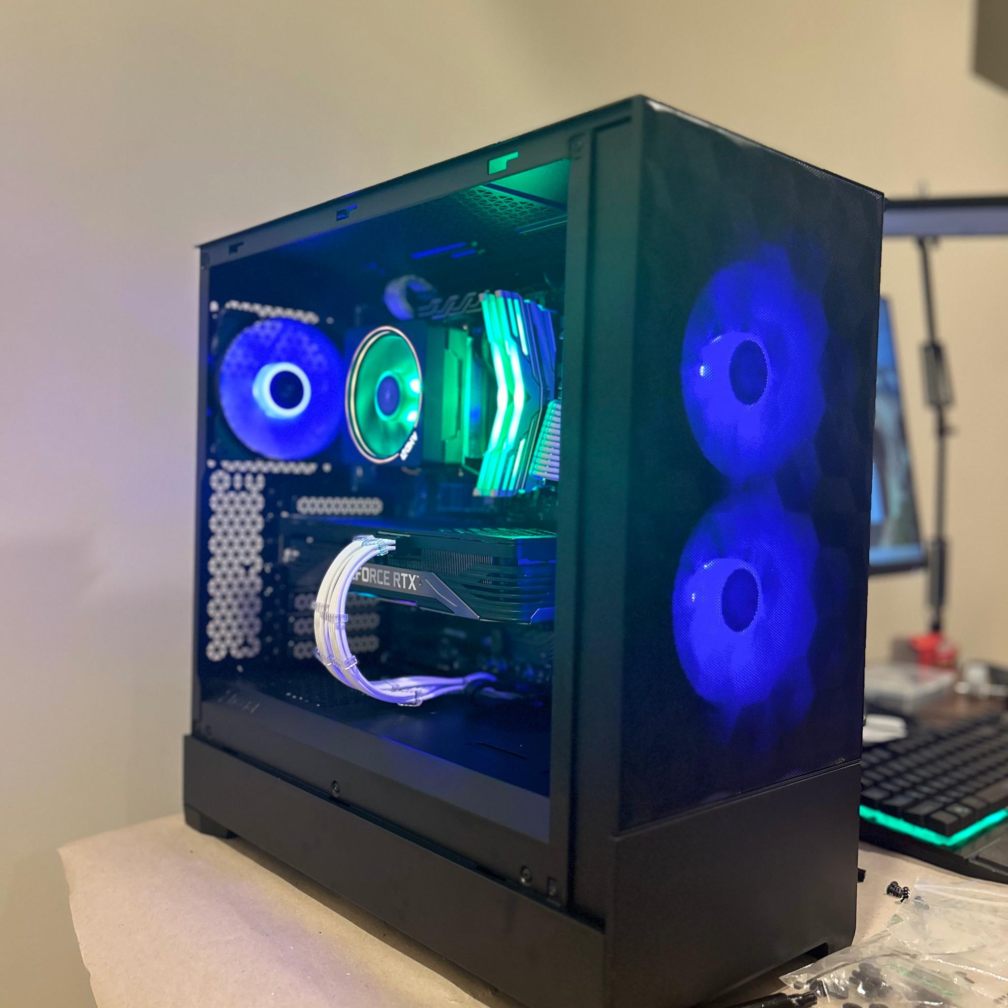GREAT VALUE 1440P || ❄️⚫Obsidian Frost⚫❄️ || RTX 3070/Ryzen 5 5600X/32 GB DDR4/512 GB NVME/WiFi