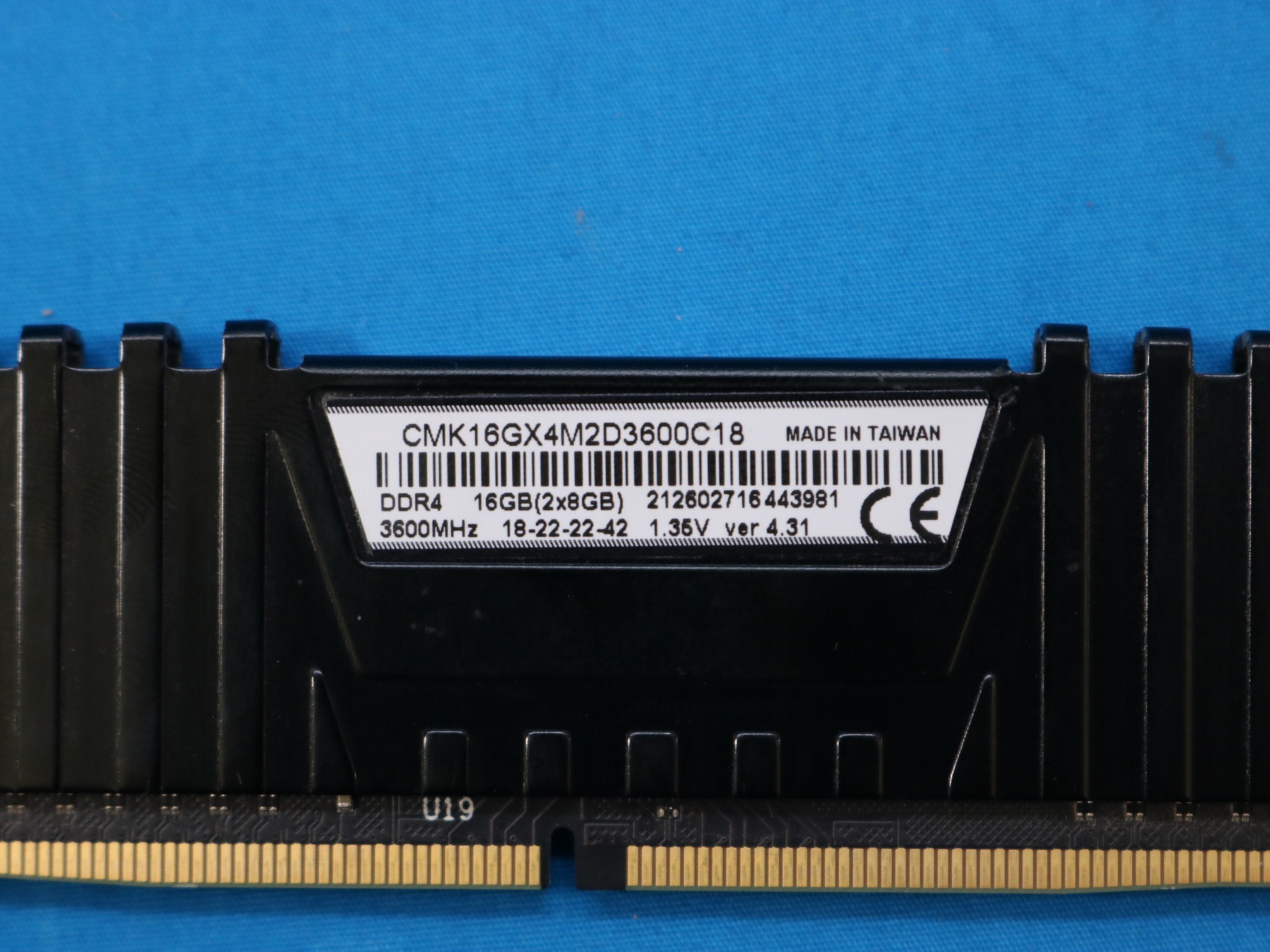 2x8GB DDR4 3600mhz Corsair RAM - CMK16GX4M2D3600C18 - 4119674086