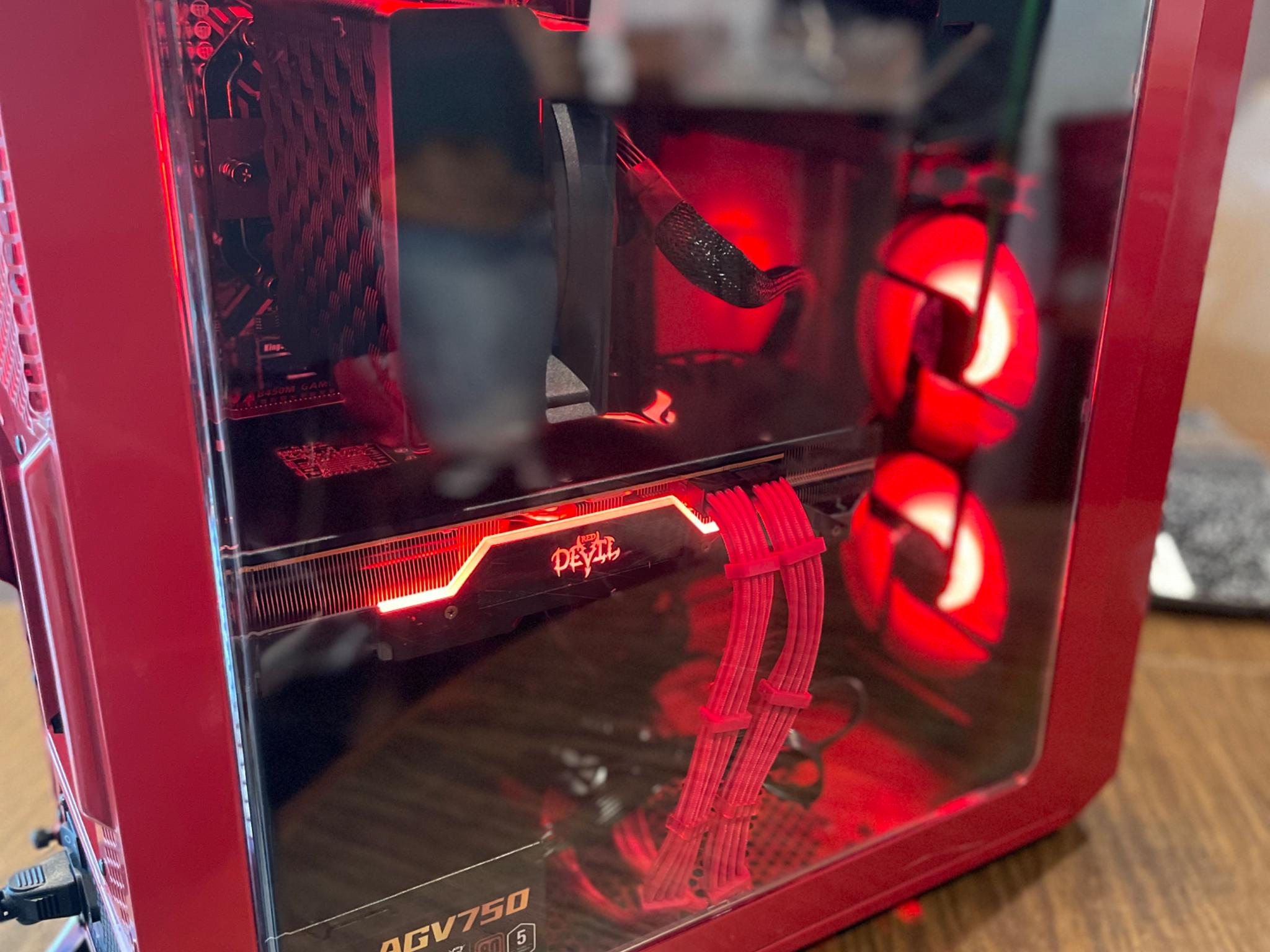 🔥💀🔥INFERNO REAPER🔥💀🔥”burn through the competition”with red devil Radeon 5700XT