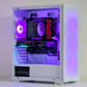 White Budget Gaming PC | Intel i3-12100F | Arc B570 10GB | 32GB RAM | 1TB NVMe SSD | RGB