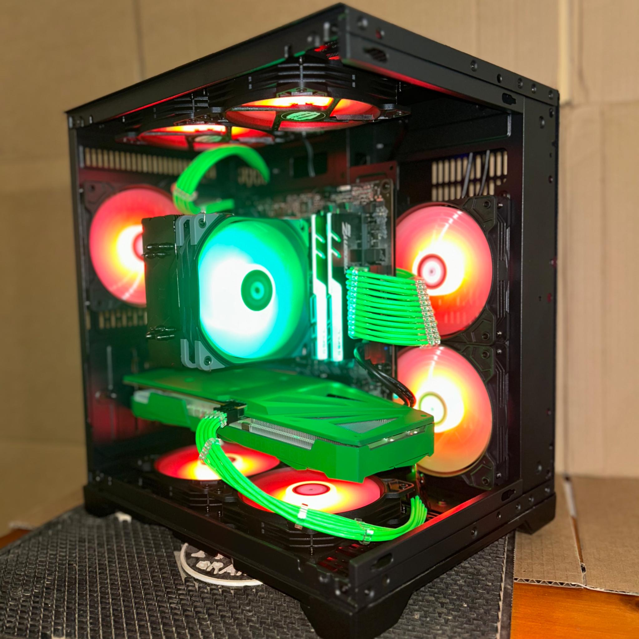 Nvidia RTX 3060 12GB 16 GB RAM Ryzen 5 5600X M.2 1 TB SSD WiFi Gaming PC