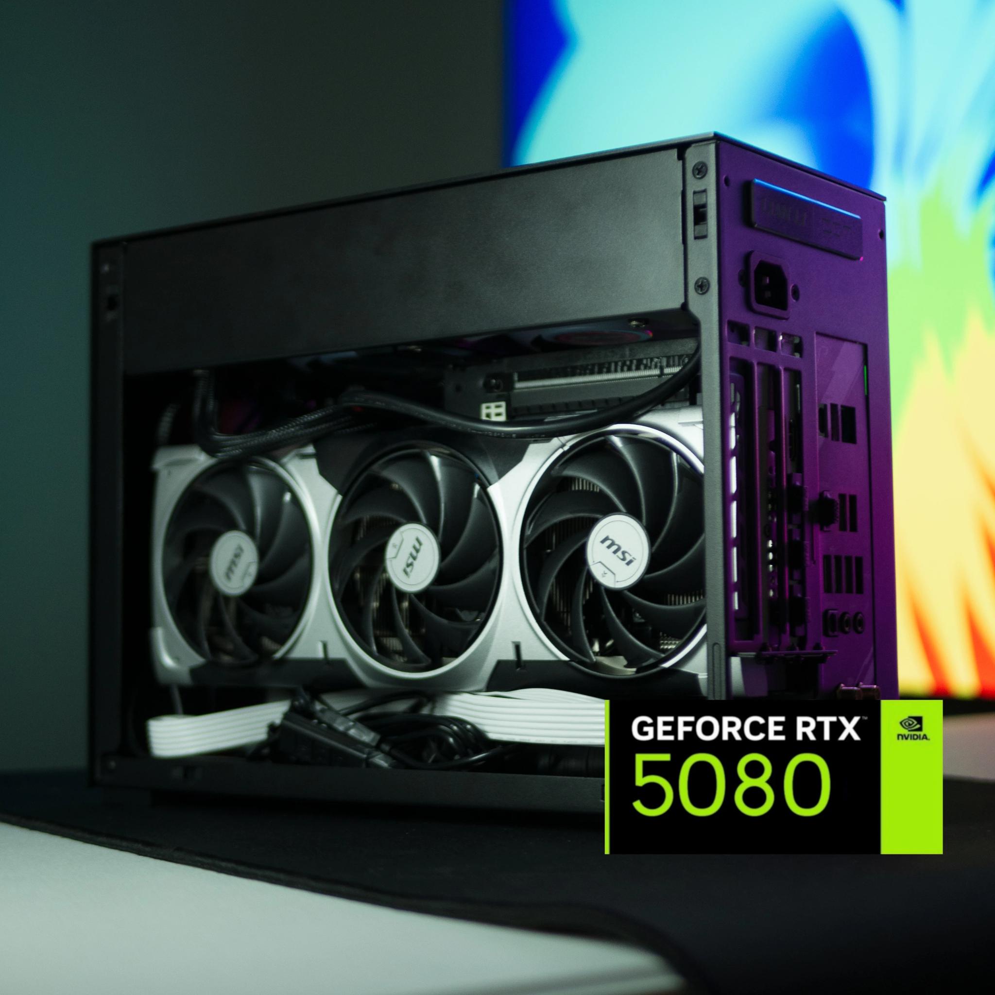 RTX 5080 | 9800X3D | 32GB | SFF - 32GB DDR5 6000MHZ - 2TB SSD - 1100W Platinum+ PSU