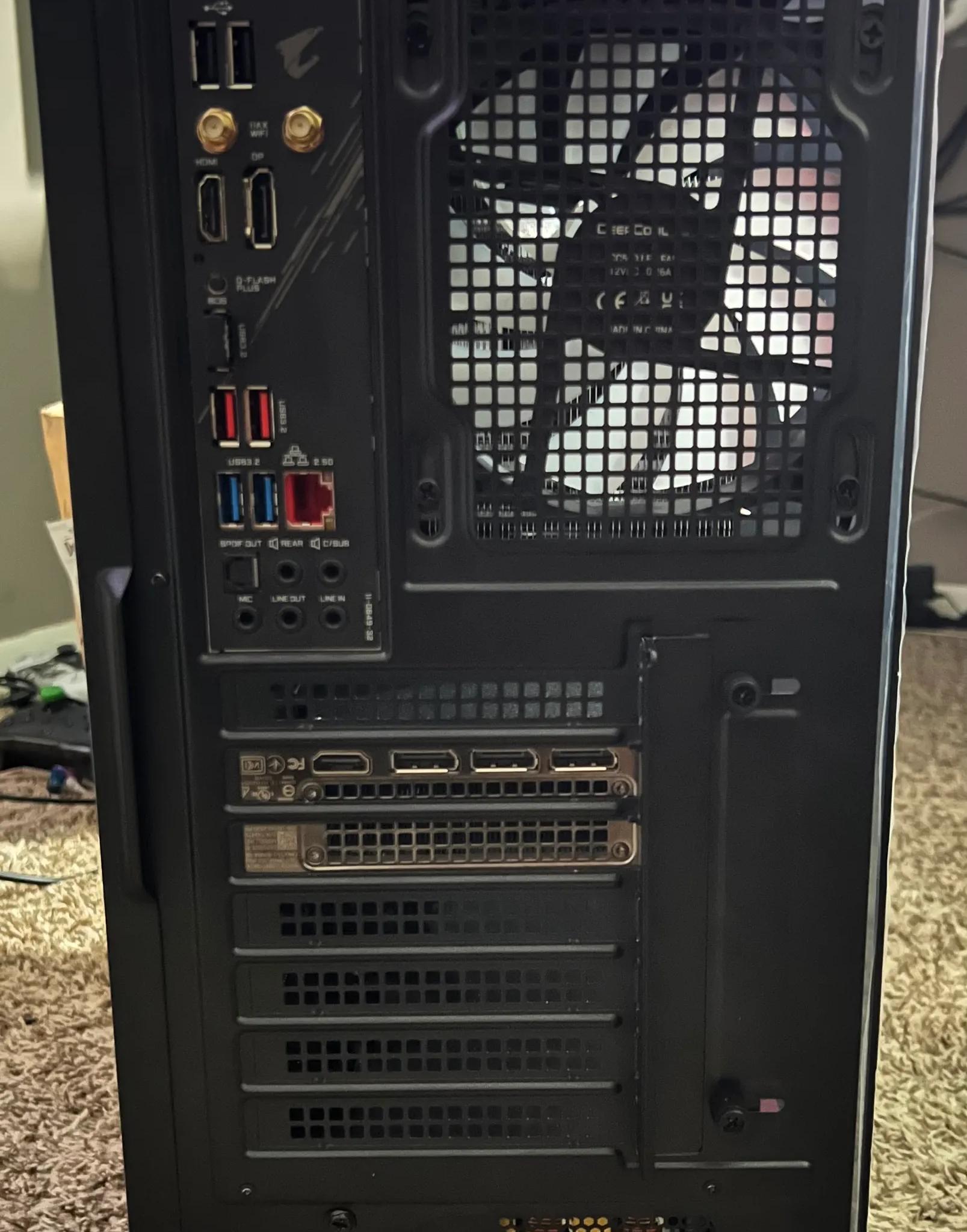 1440P Gaming PC! Ryzen 7 5800x, RTX 3060ti Founders Edition, 1TB SSD, 16GB DDR4 3200, 650w PSU