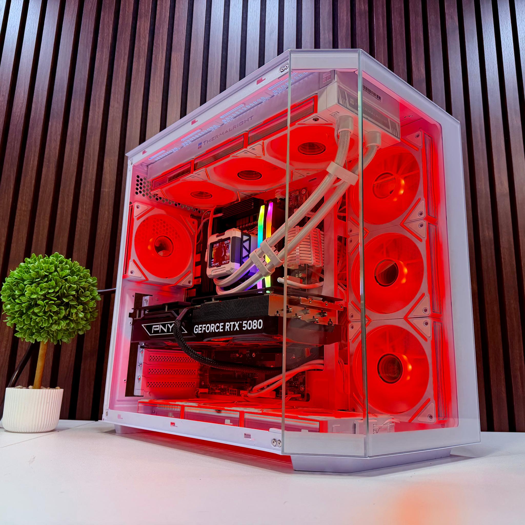 RTX 5080| Ryzen 9800X3D | 64GB DDR5 | 4TB M.2 | 1000W Gold PSU | ARGB Fans | Windows 11