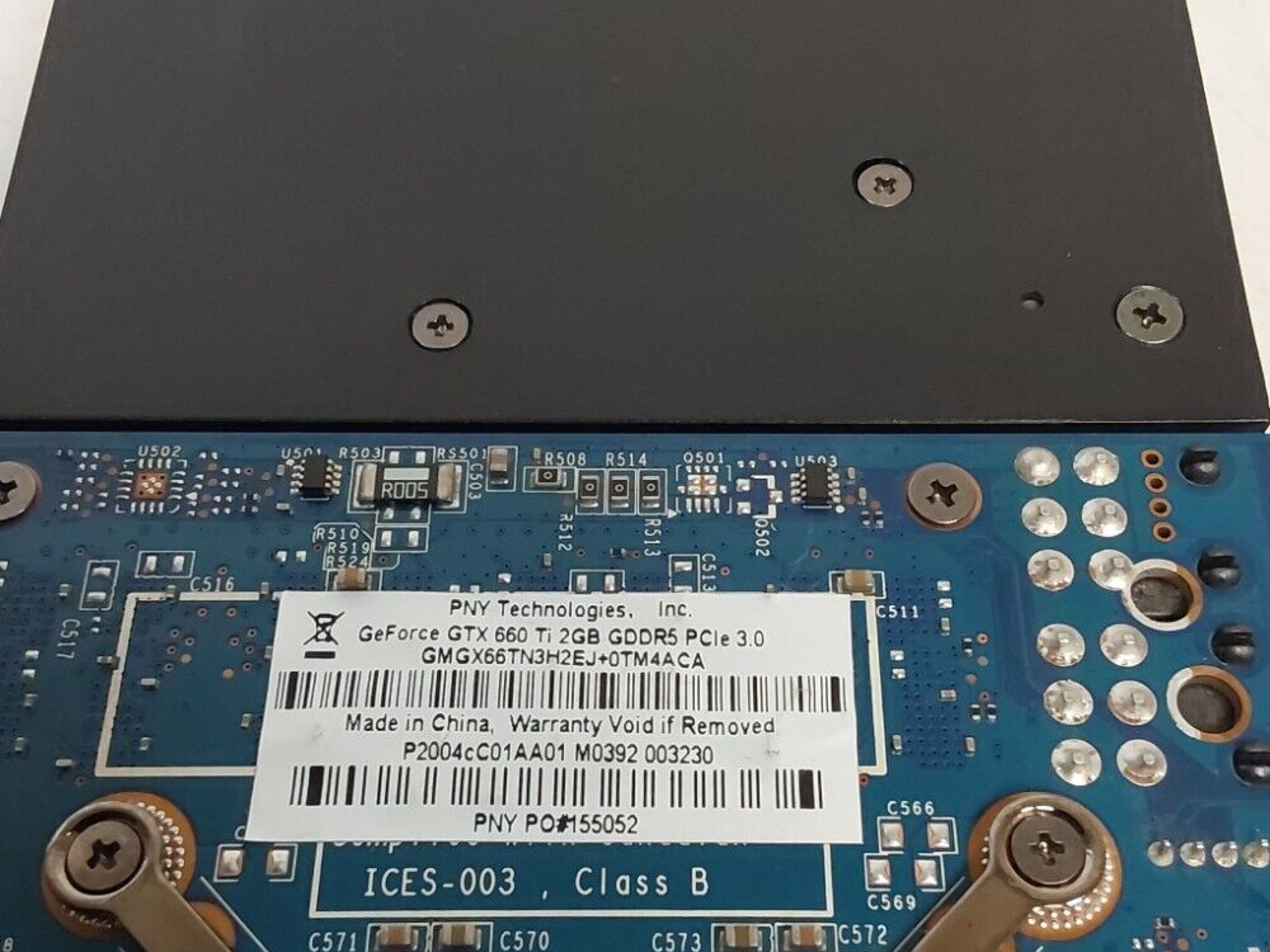 PNY Nvidia GeForce GTX 660 Ti 2GB GDDR5 Performance Edition GPU