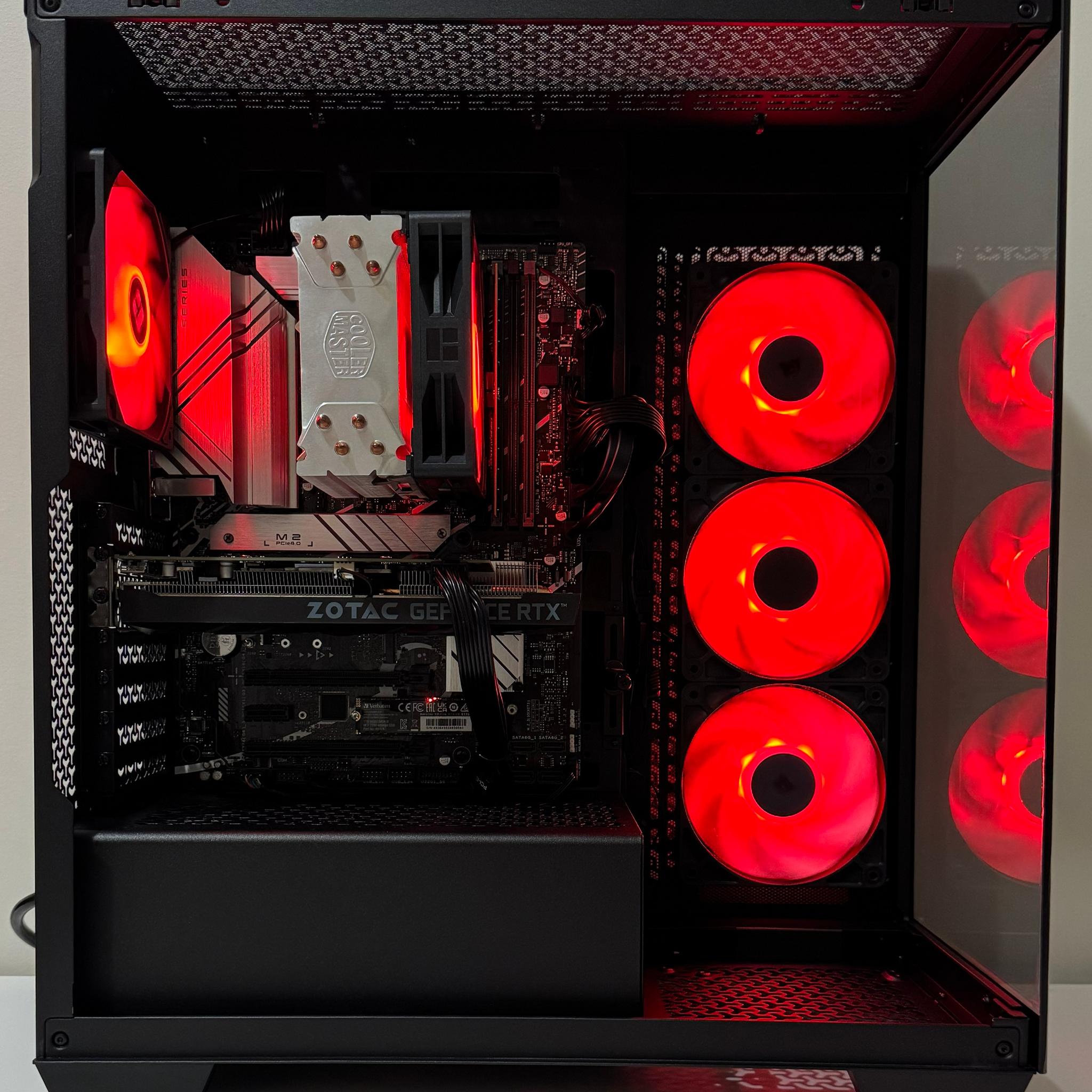 Intel Core i5 14400F 32GB DDR5 GeForce RTX 3060 12GB ASUS Z790 1TB SSD CORSAIR 3500X Case Gaming PC