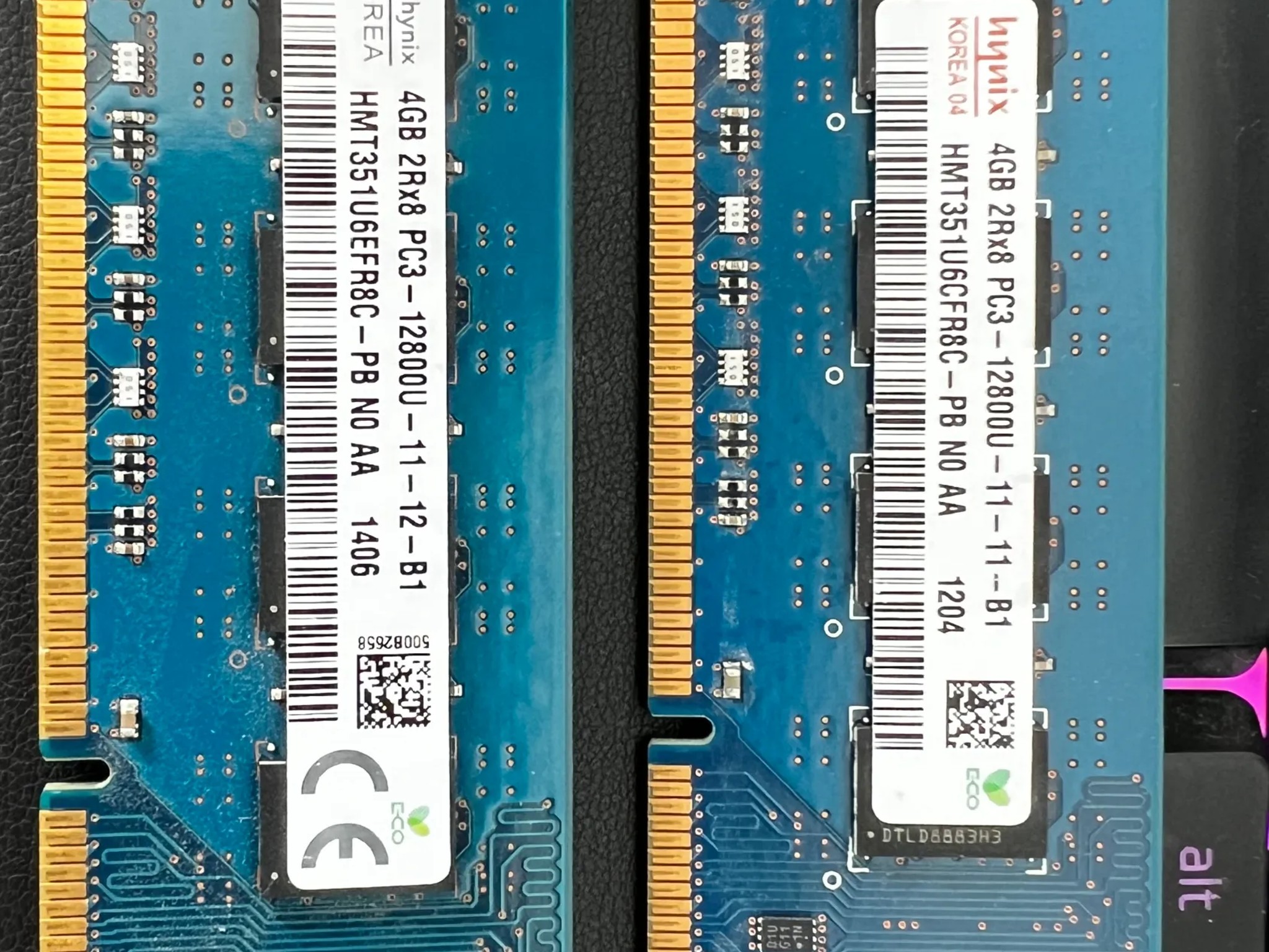 🔵8GB DDR3 RAM 1600MHz 2x4GB🔵