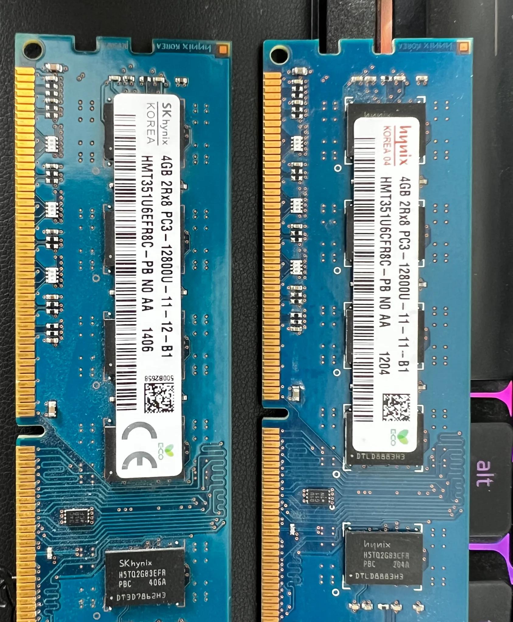 🔵8GB DDR3 RAM 1600MHz 2x4GB🔵