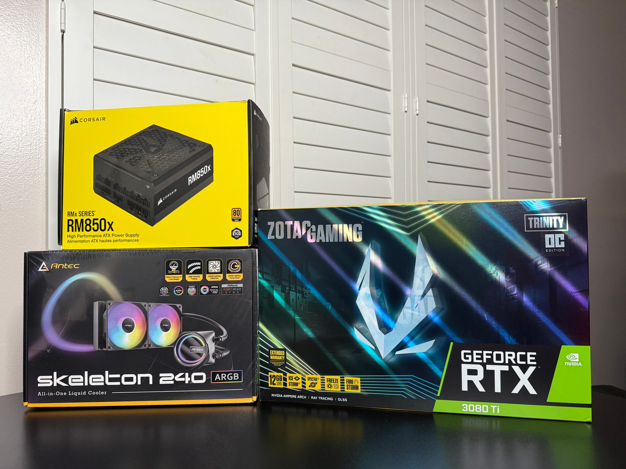 🖤 “Obsidian” — High-End Gaming PC | RTX 3080 Ti 12GB | Ryzen 7 5800X | 32GB Ram