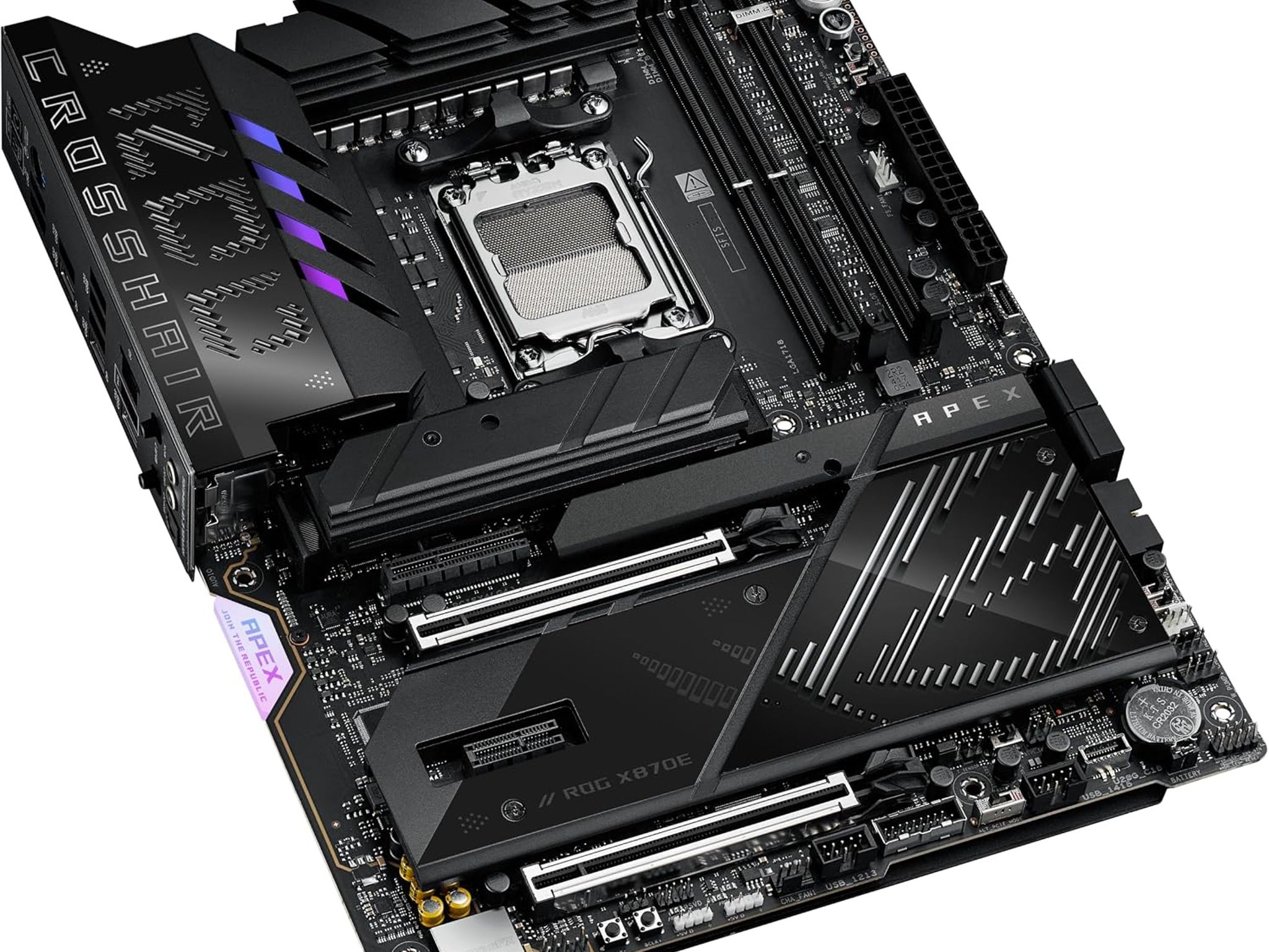 ASUS ROG CROSSHAIR X870E APEX AMD X870E AM5 DDR5 ATX Desktop Motherboard