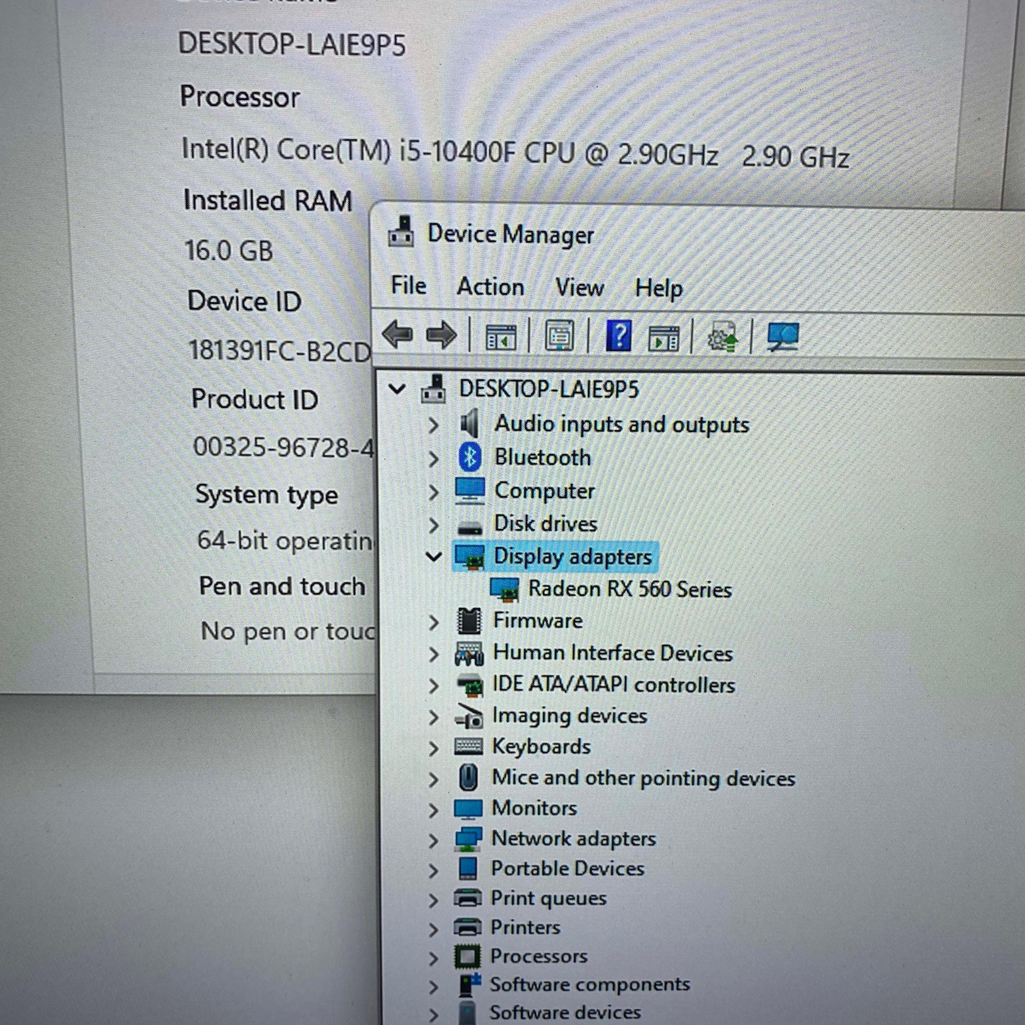I5 entry level light gaming build