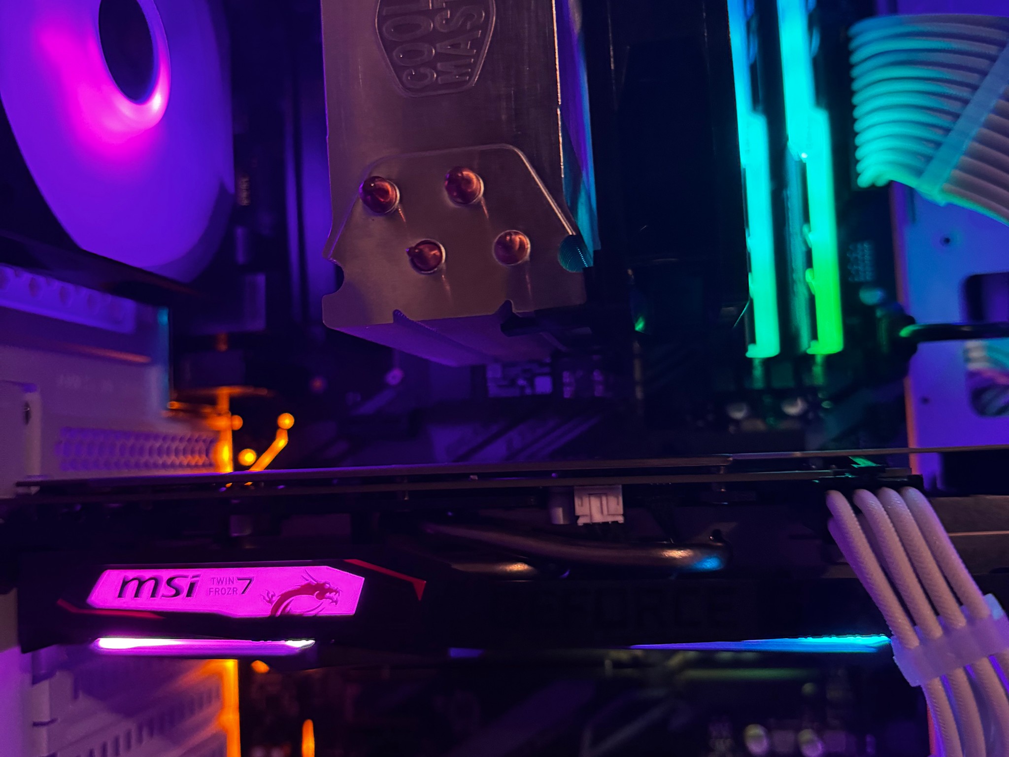 ⚫INTEL🚀OREO BEAST🥛 | I7 9700K | 1660 SUPER | 16GB RAM | 1TB | WIFI/BT | WIN 11