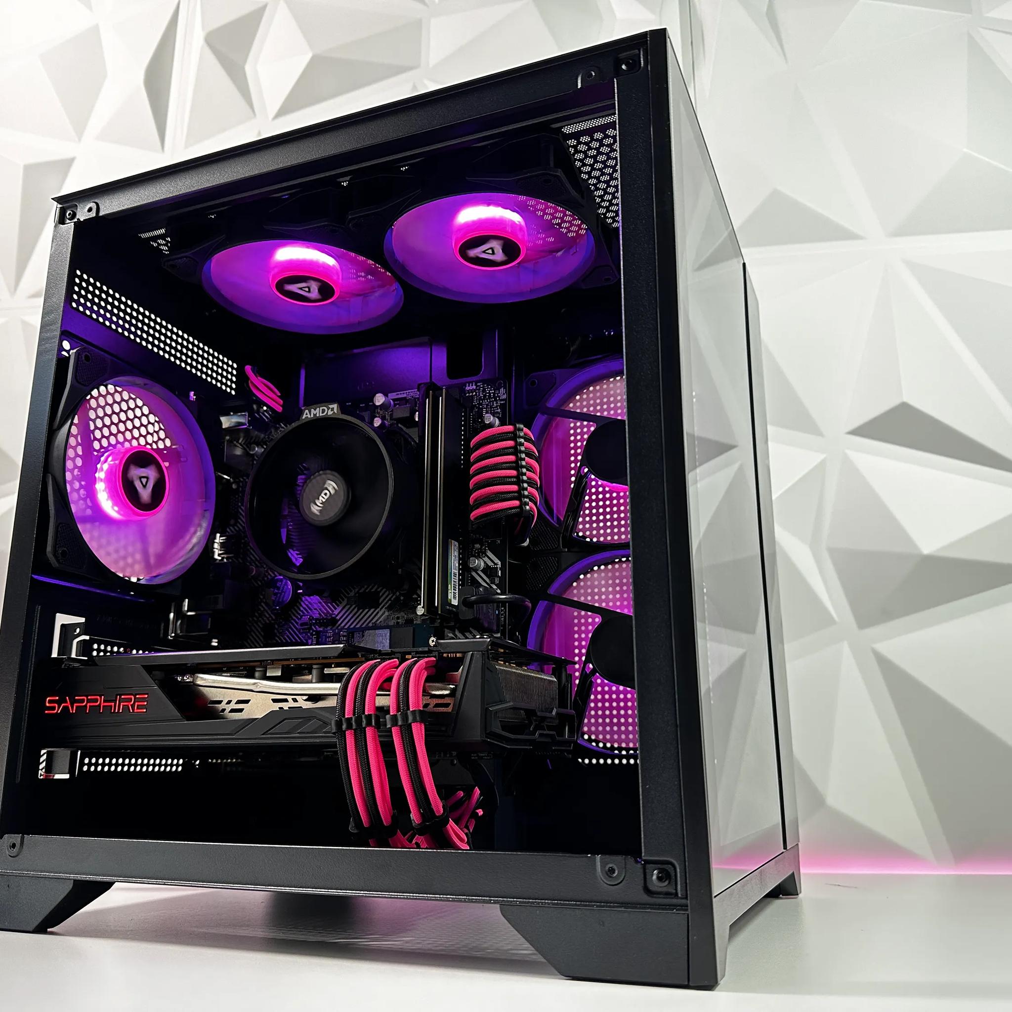 🩷🧁Buu🍧AMD RX 5700 XT 8GB 🍧AMD Ryzen 5 3500X 6 core🍧16GB DDR4🍧750GB SSD