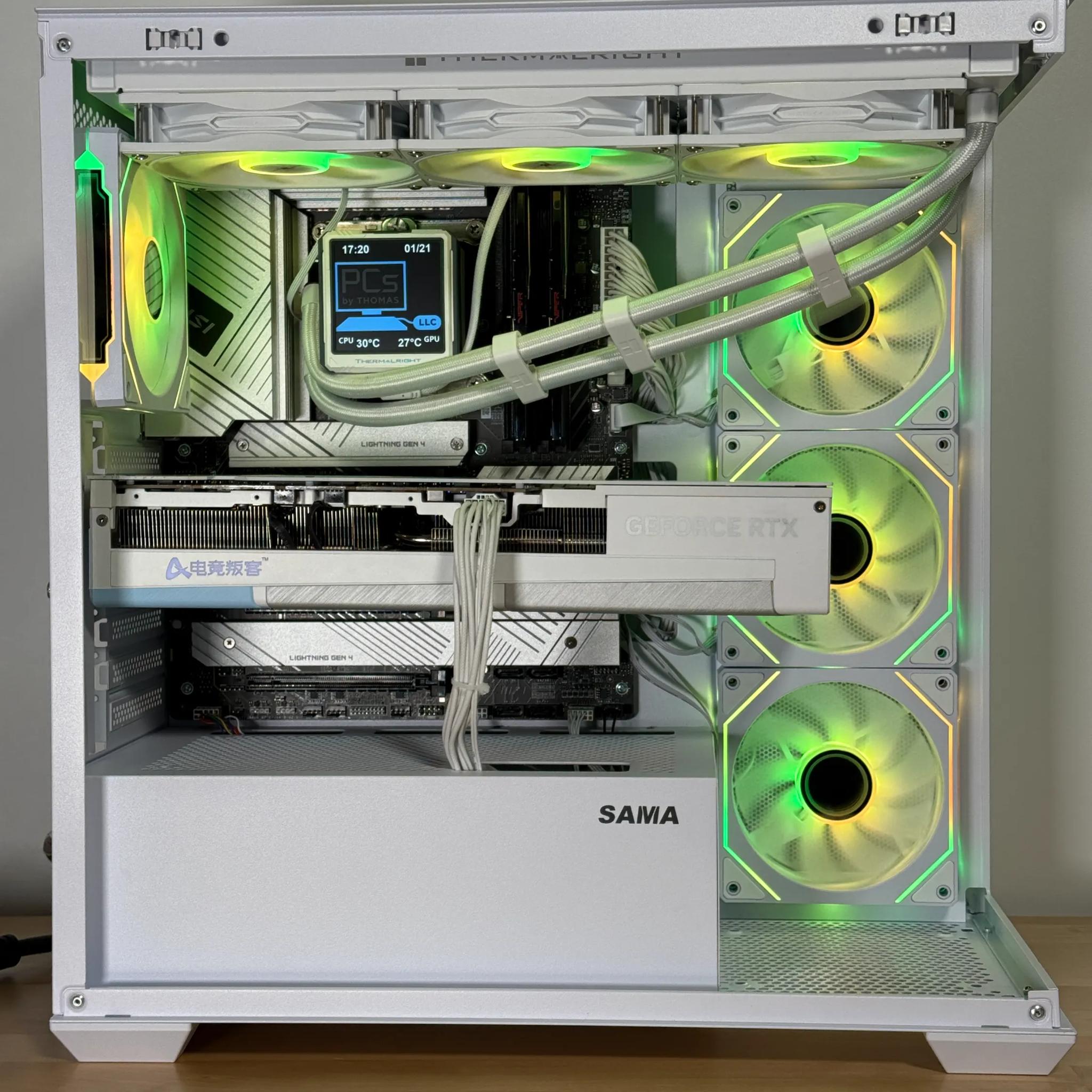 RTX 4080 Intel Core i9 14900k Gaming PC